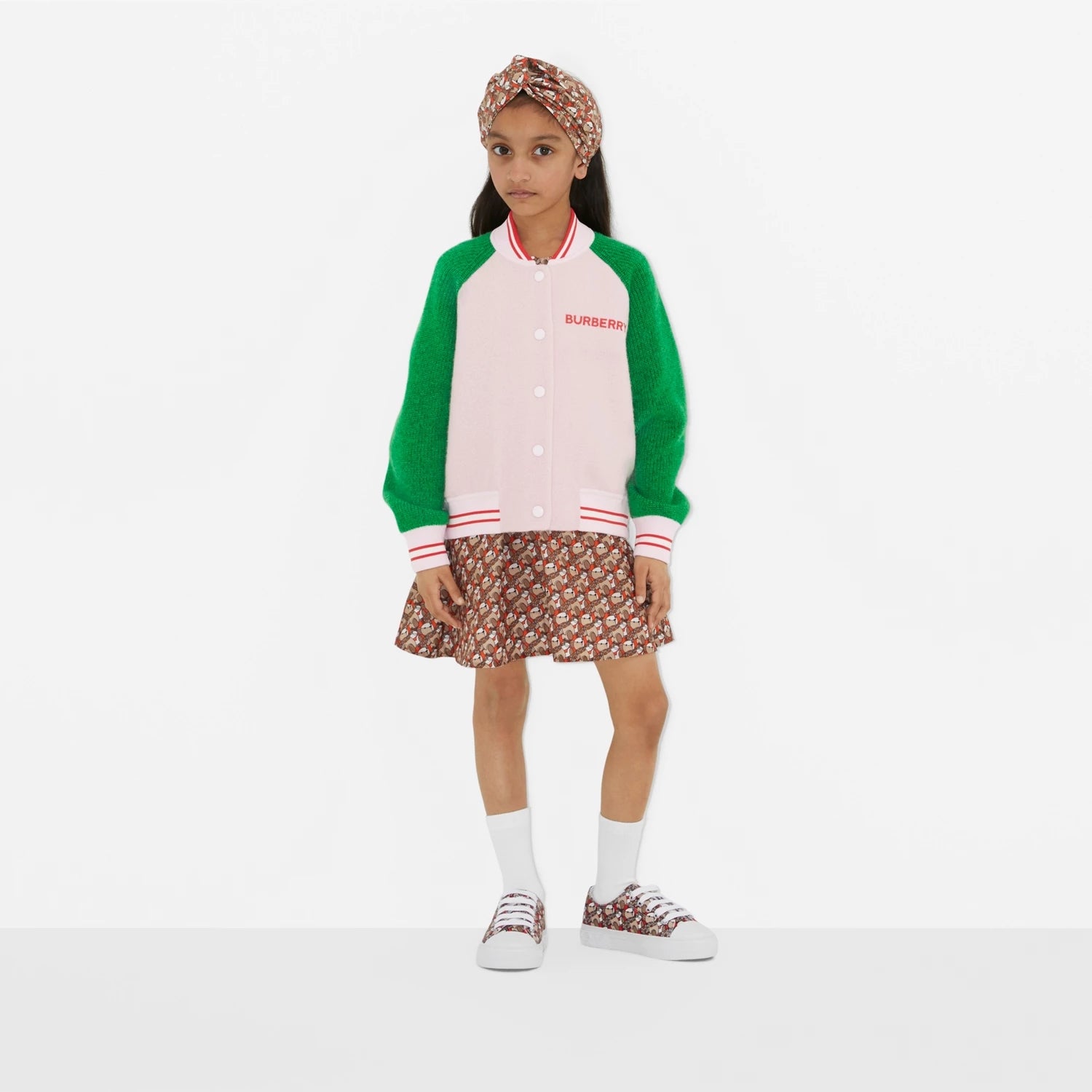 Girls Pink Wool Jacket