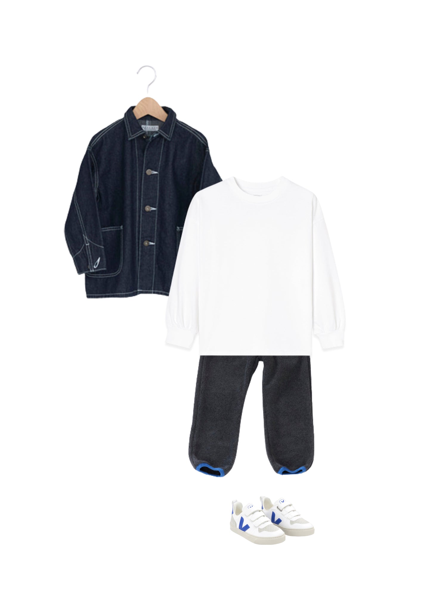 Boys & Girls Charcoal Trousers