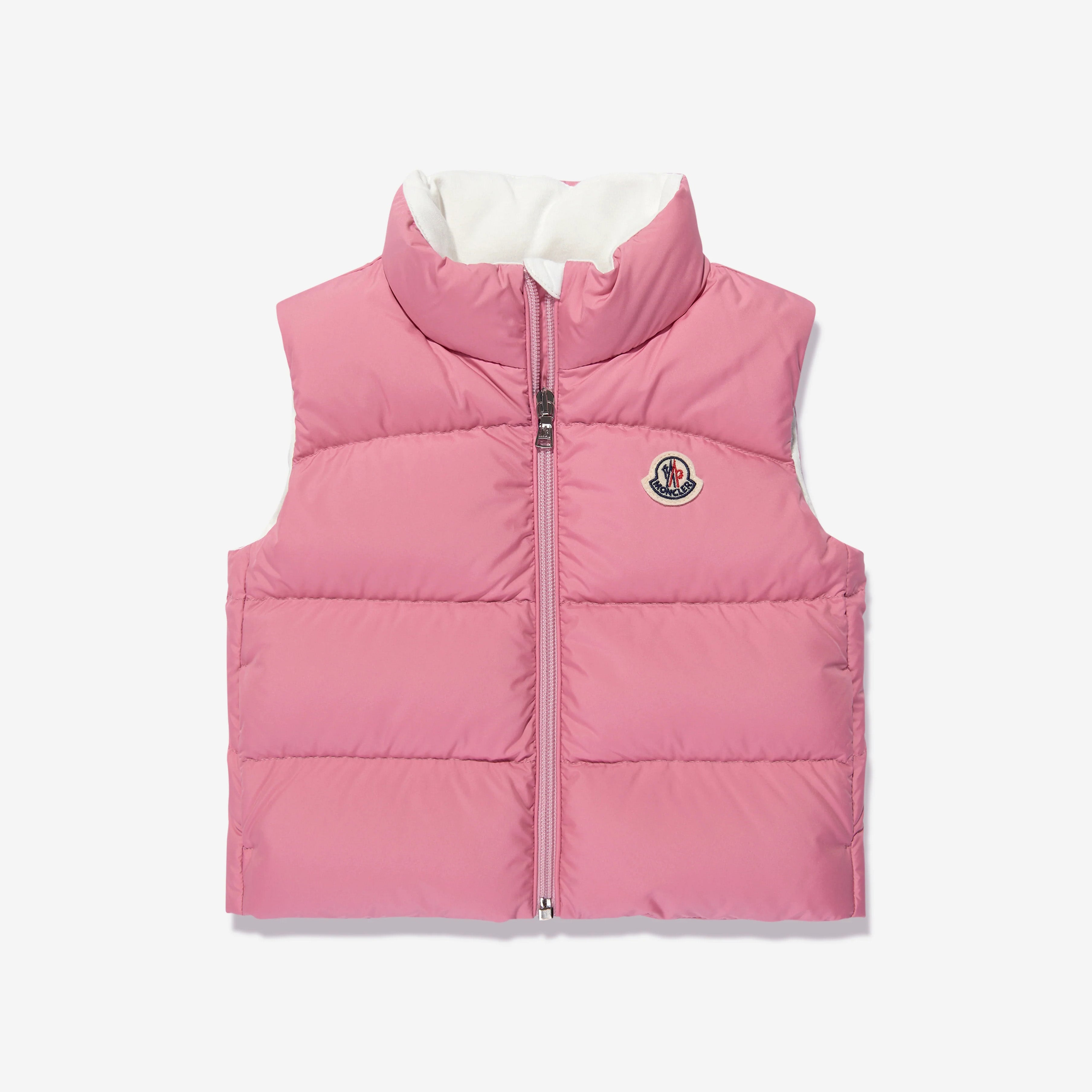 Baby Girls Pink "LIDA" Padded Down Gilet