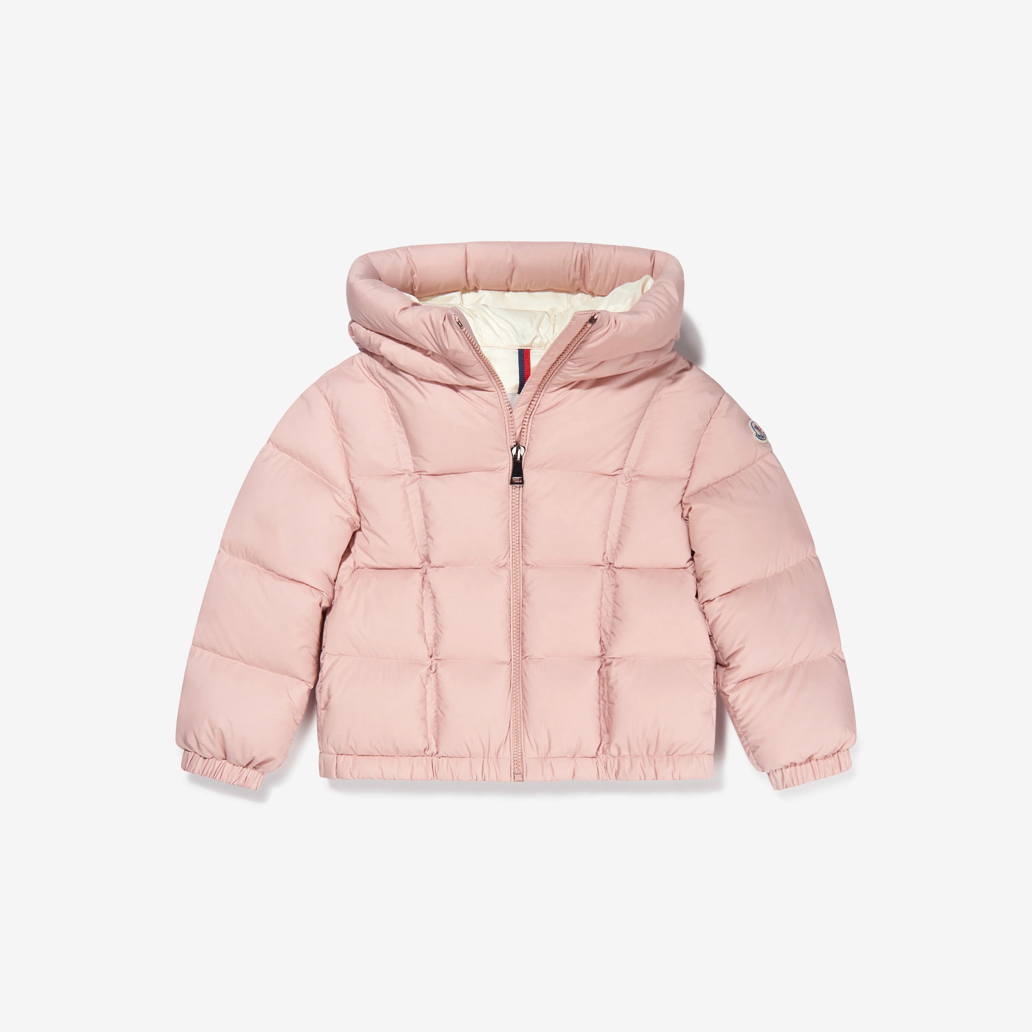 Girls Light Pink "ANA" Padded Down Jacket