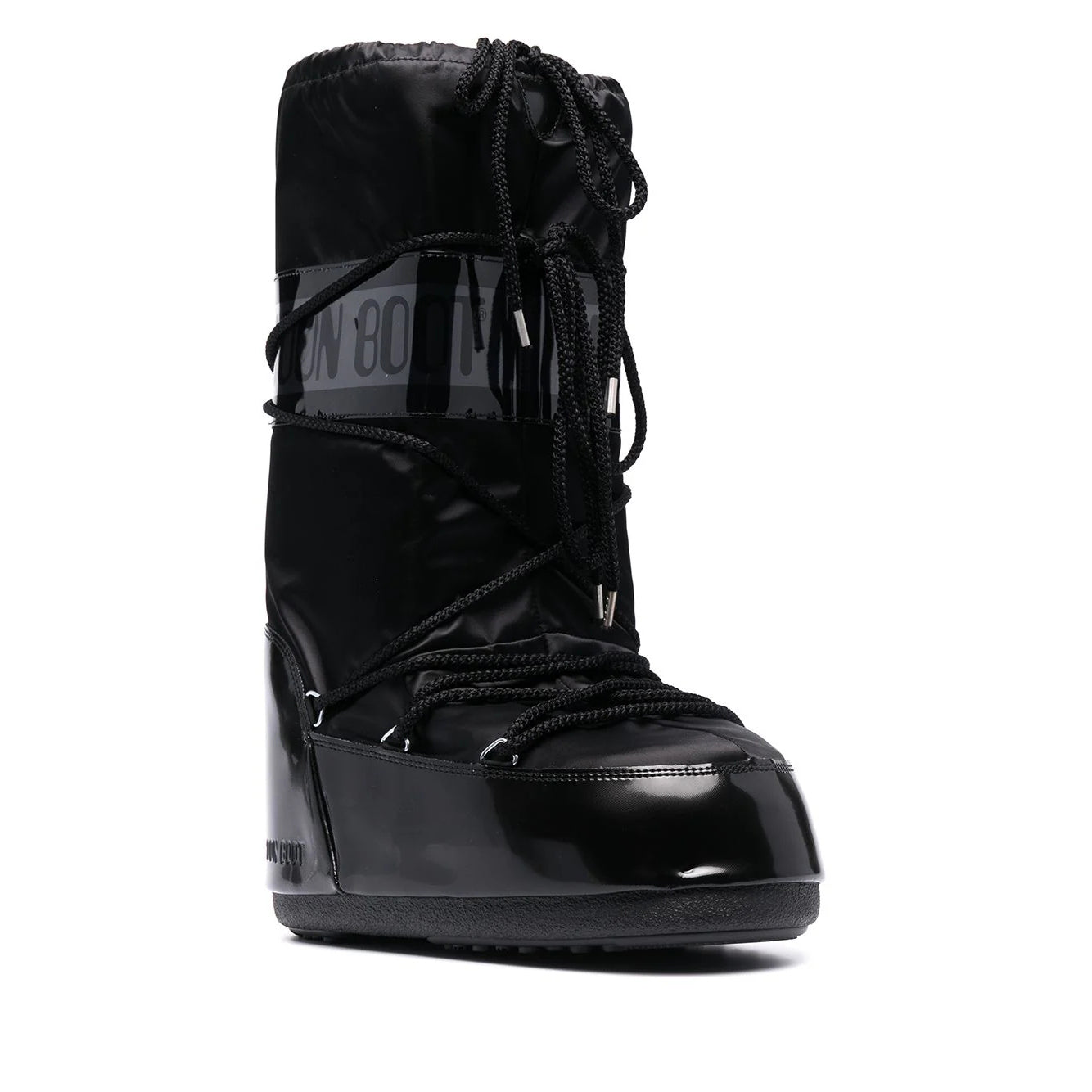 Boys & Girls Black "ICON GLANCE" Boots