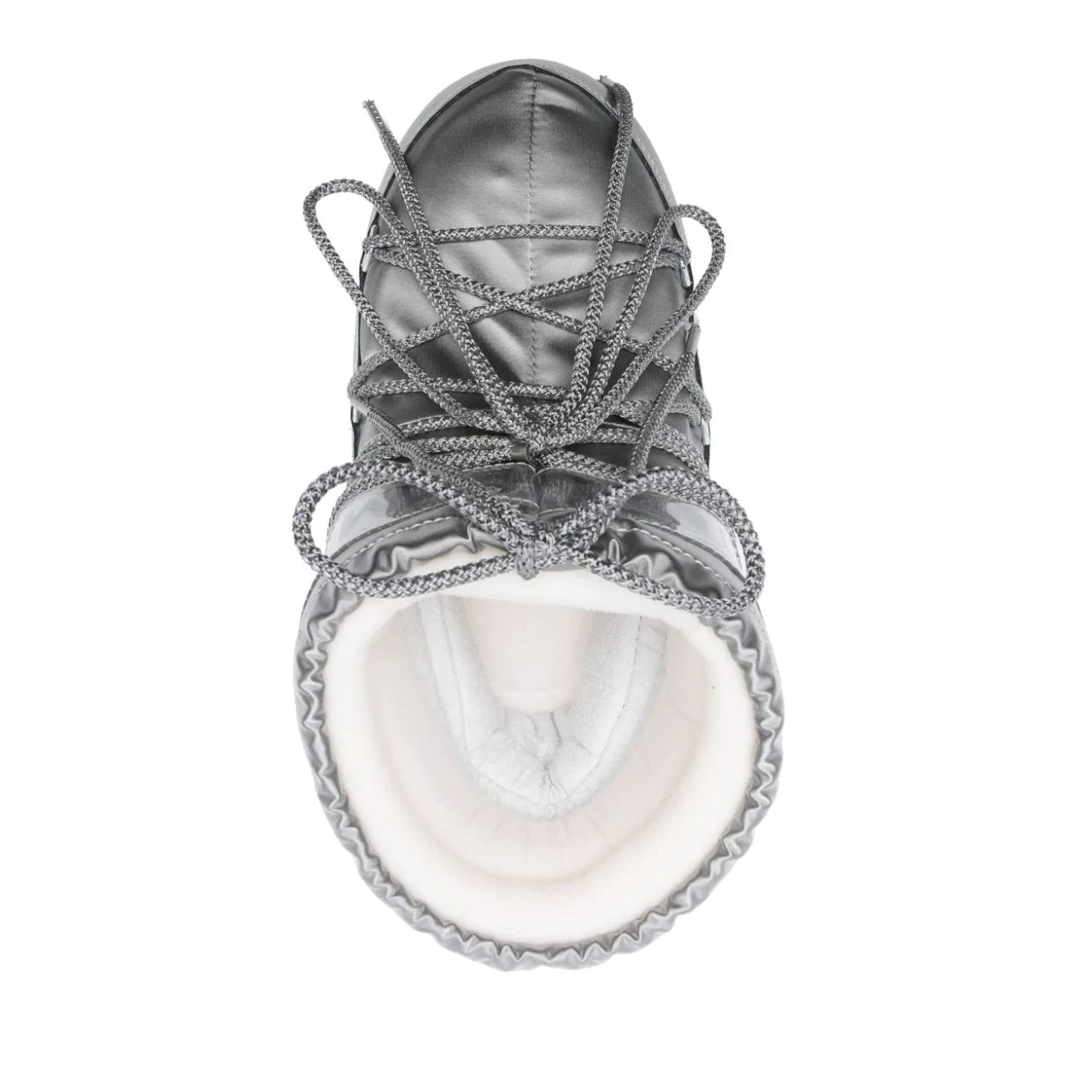 Women Silver "ICON LOW" Boots