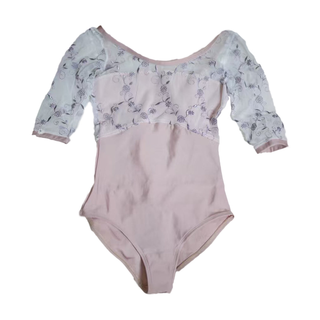 Girls Pink"SVETLANA"Ballet Onesies(KC17063-C26/L09+TRD47)