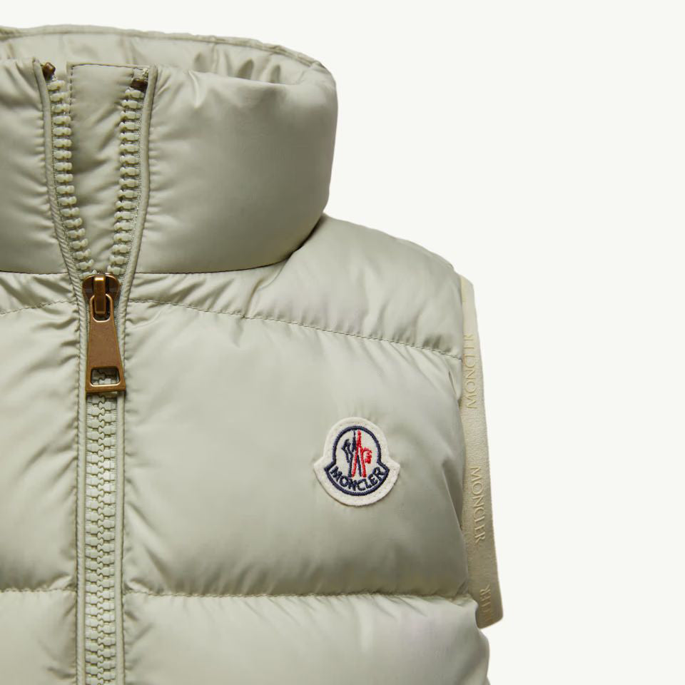 Girls Light Green"PRUDENCE"Padded Down Gilet