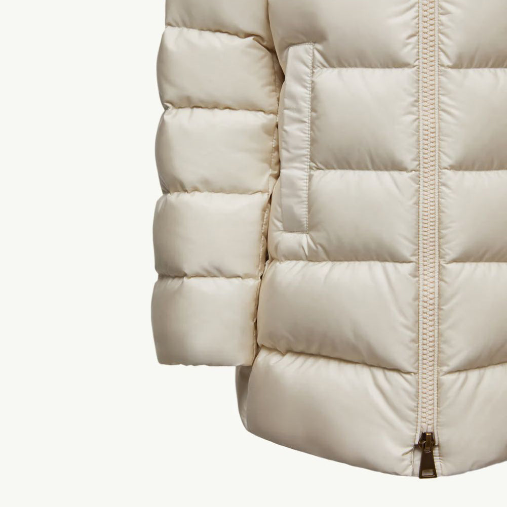 Girls Light Beige"BAREND"Padded Down Coat