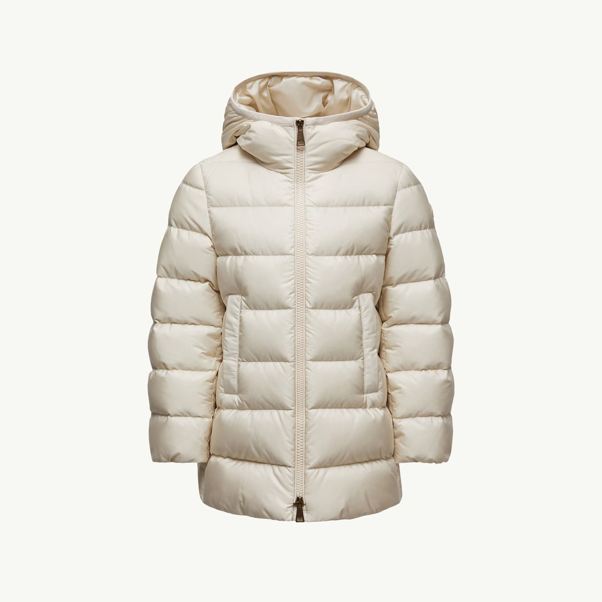 Girls Light Beige"BAREND"Padded Down Coat