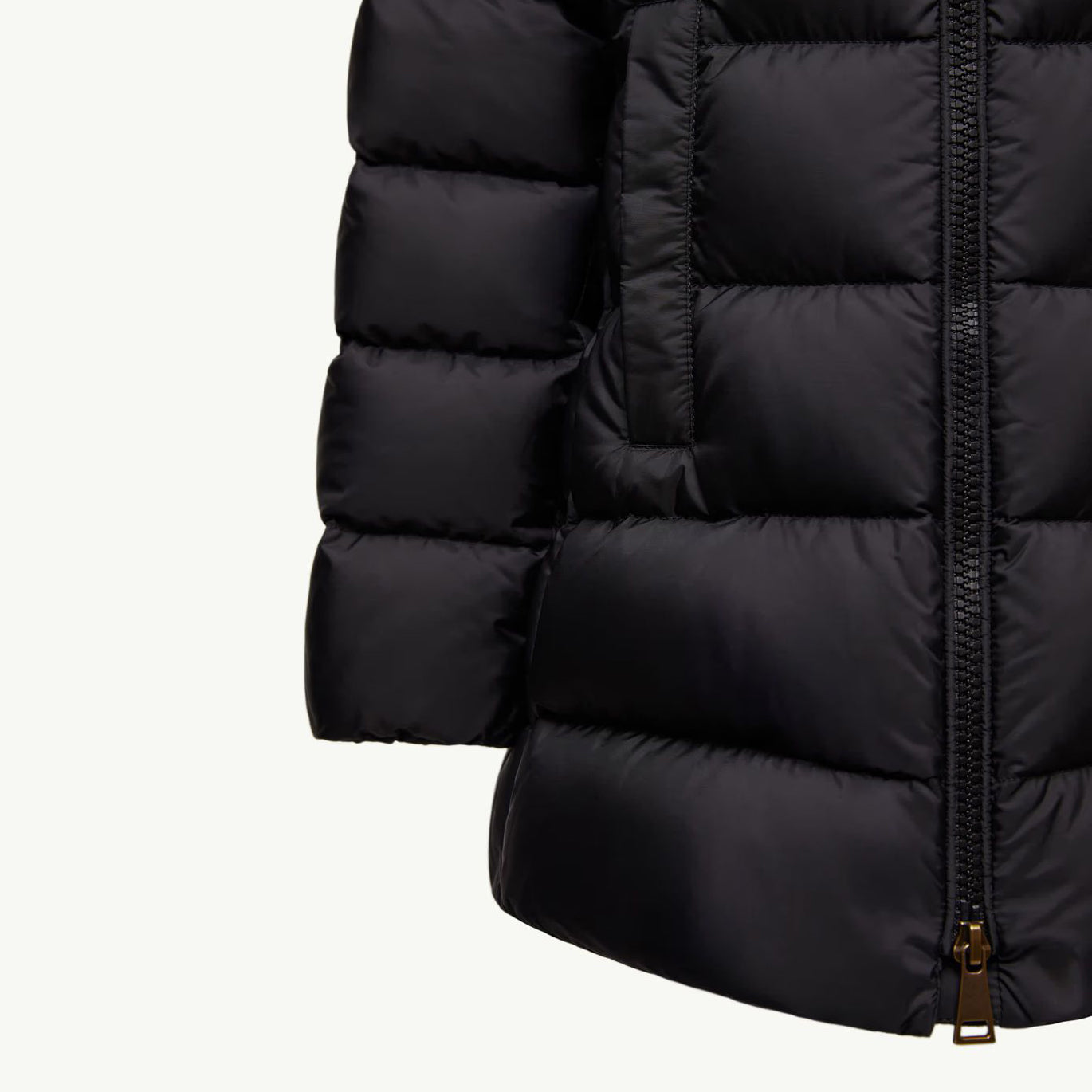 Girls Black"BAREND"Padded Down Coat