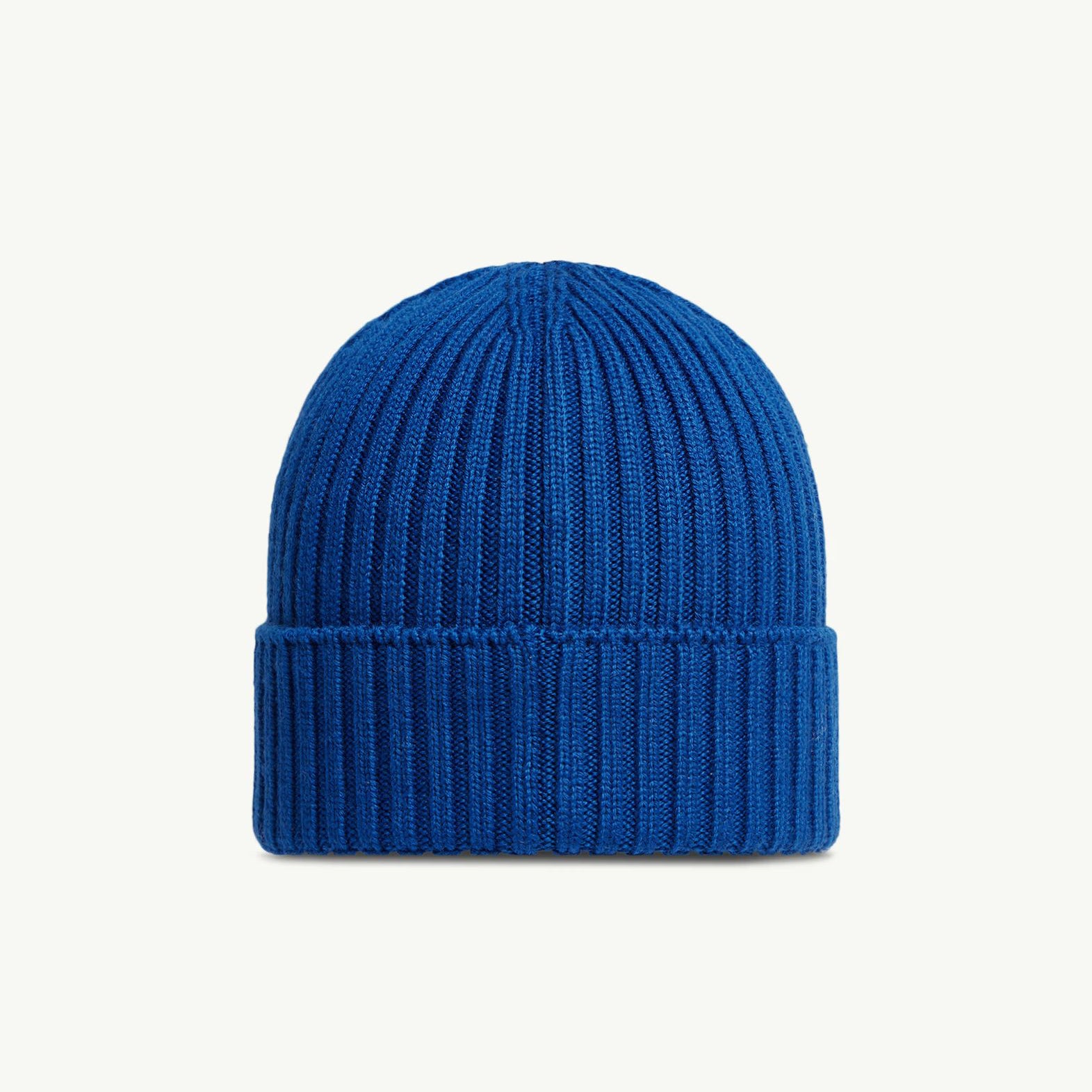 Boys Blue Knit Wool Hat