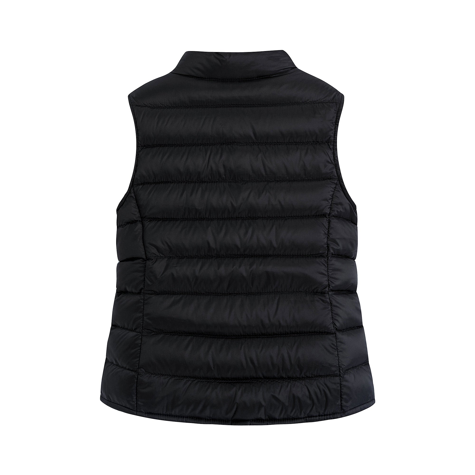 Girls Black "LIANE" Padded Down Gilet