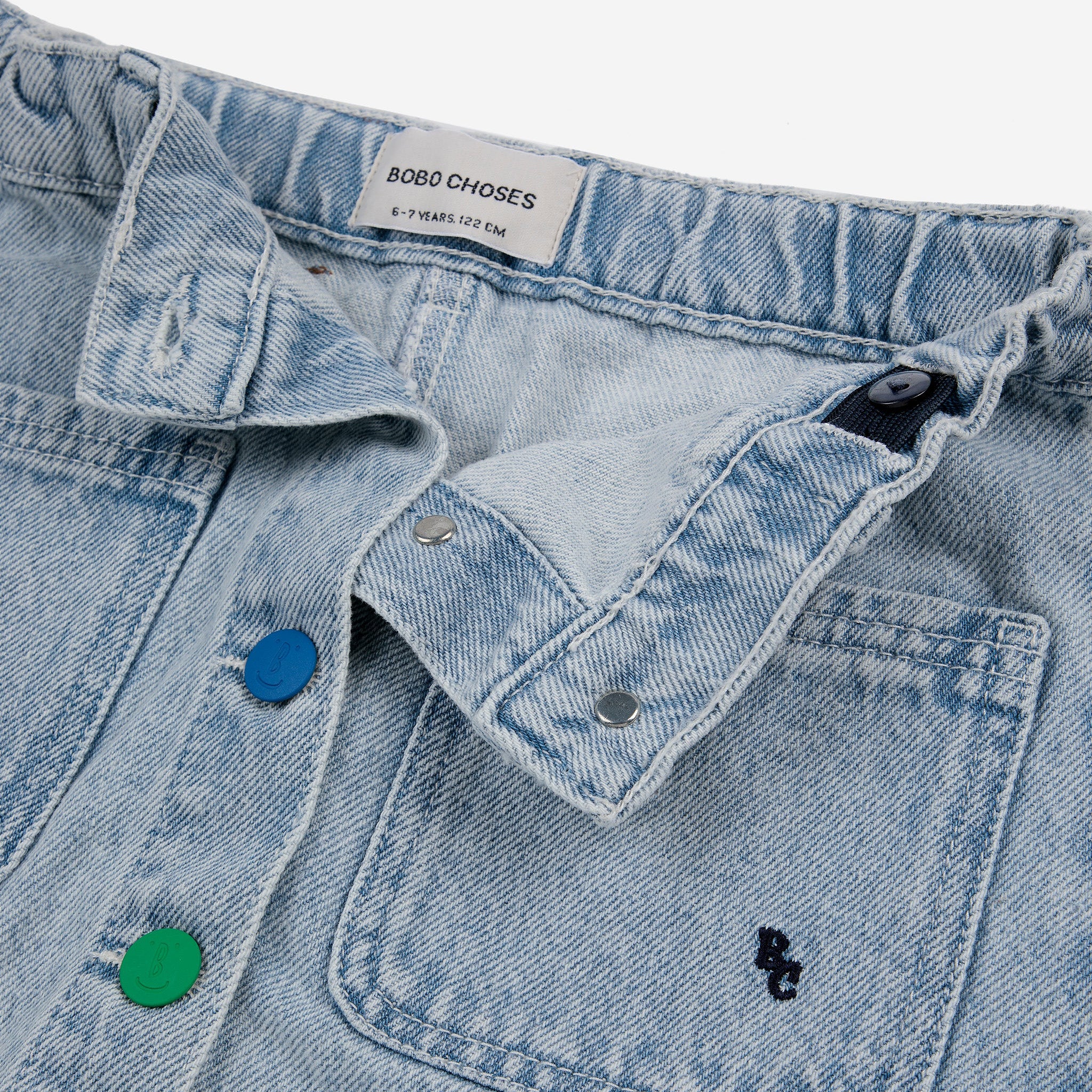 Girls Blue Denim Skirt