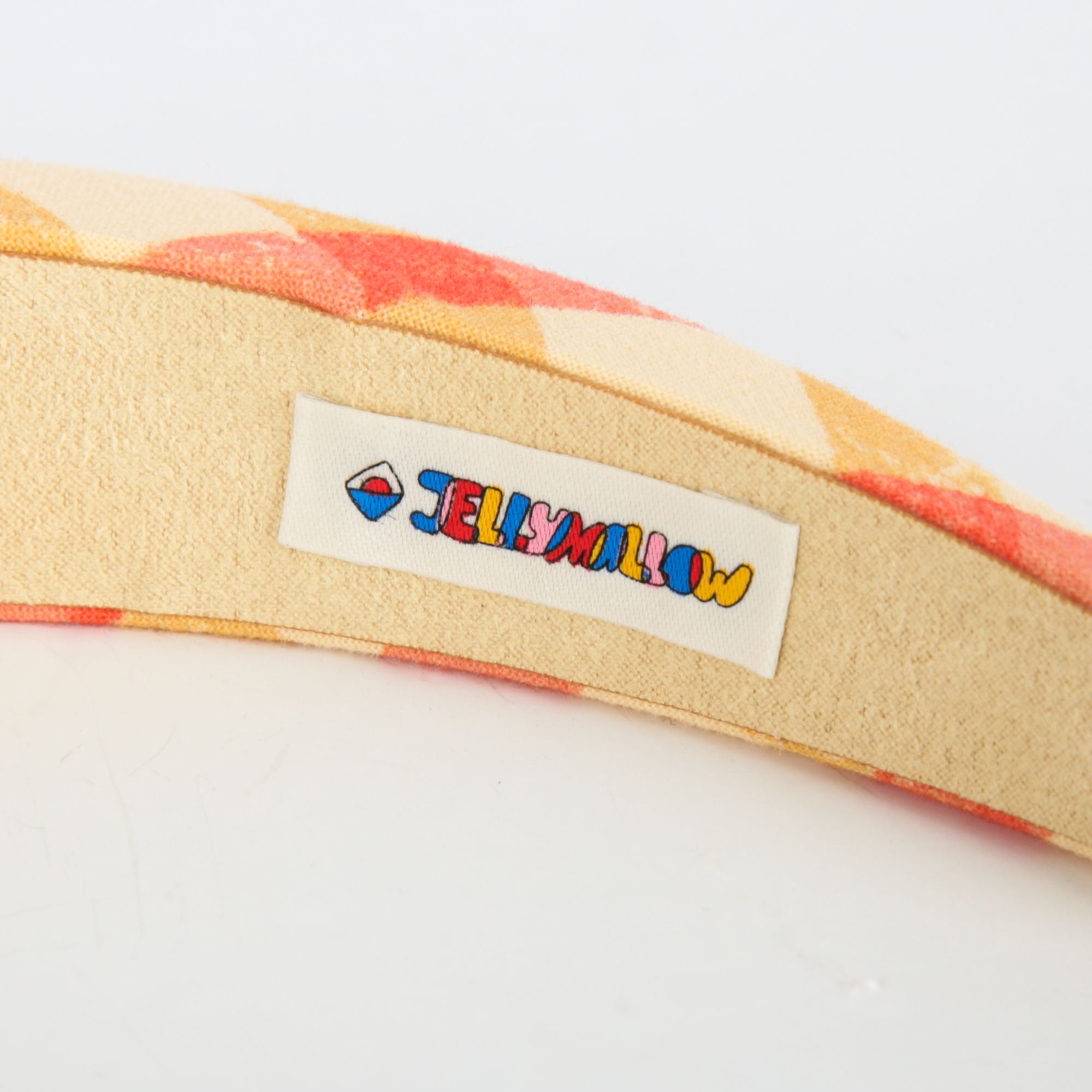 Girls Yellow Check Headband