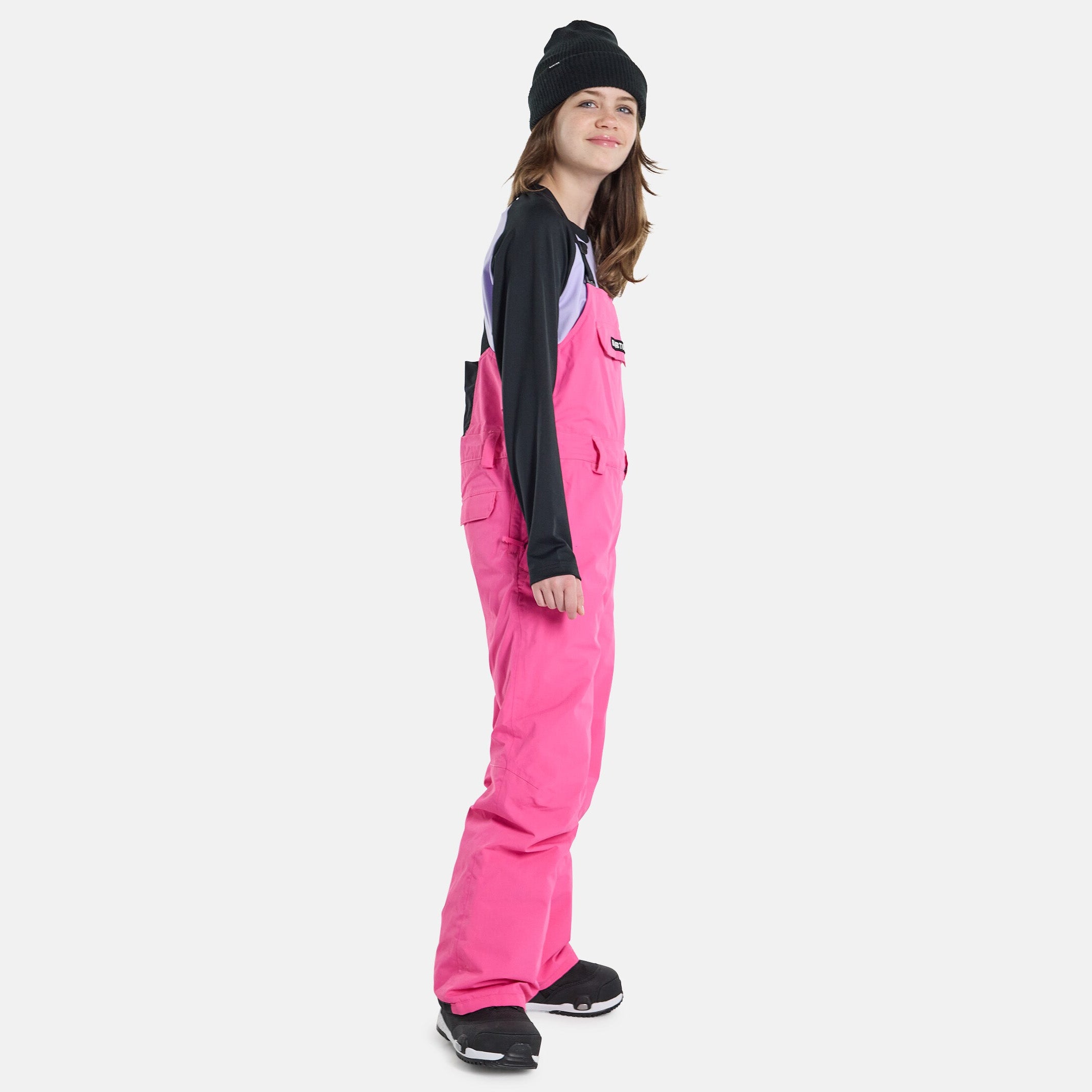 Girls Fuchsia Snow Trousers