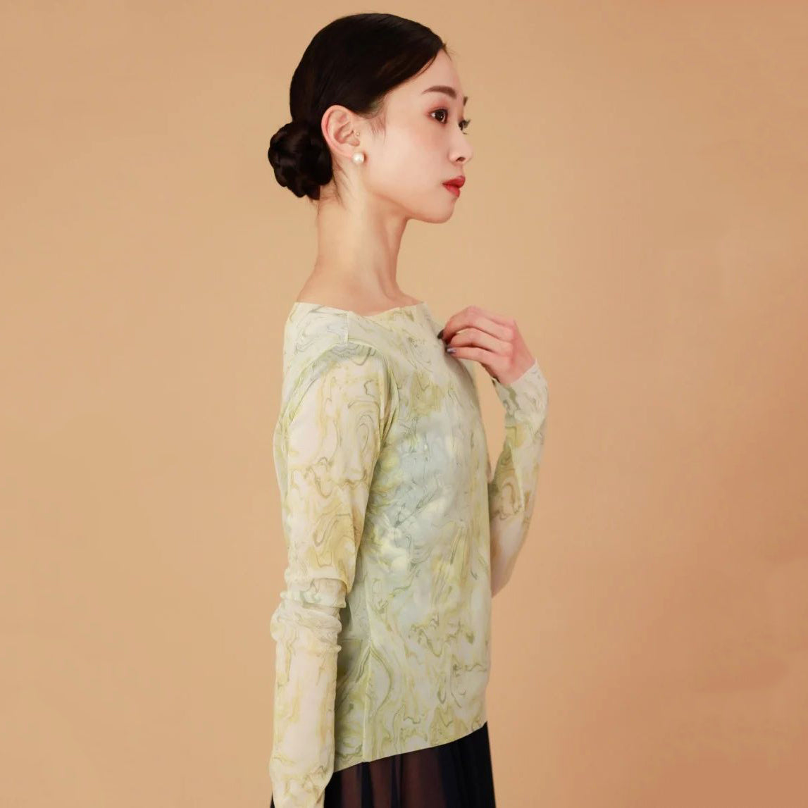 Women Mint Ballet T-Shirt