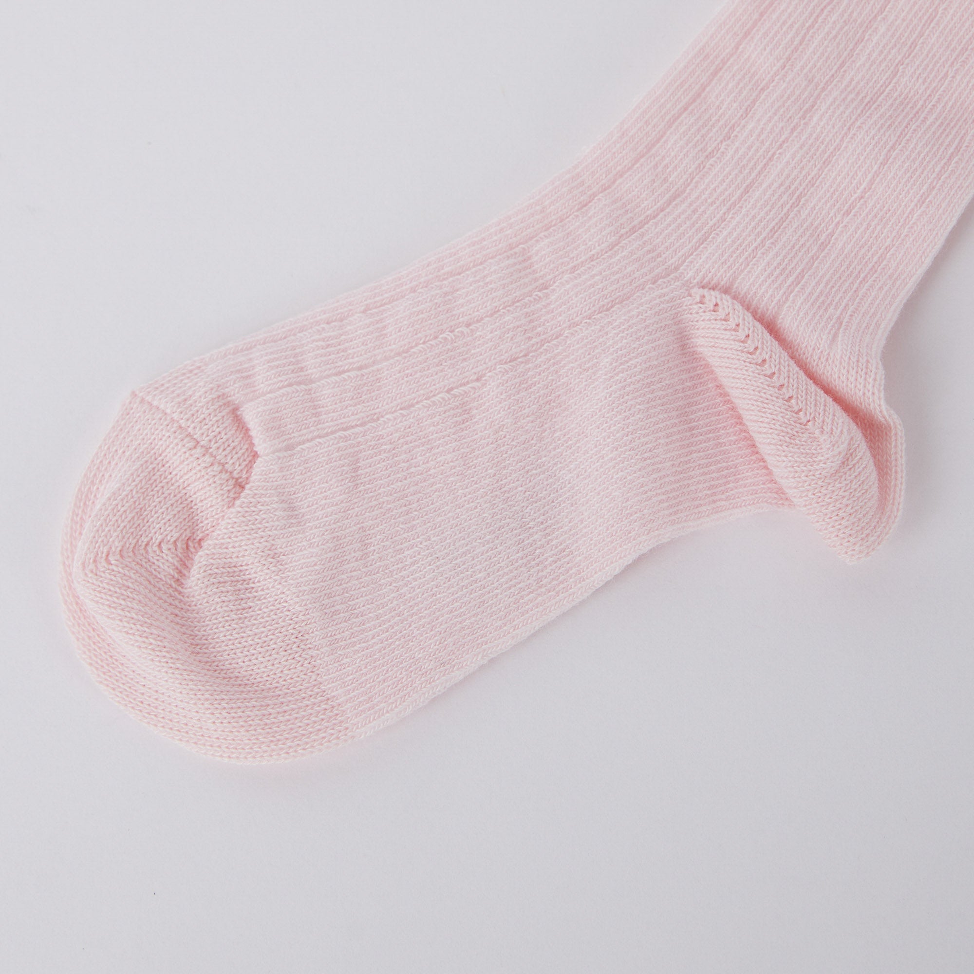 Girls Pink Logo Cotton Socks