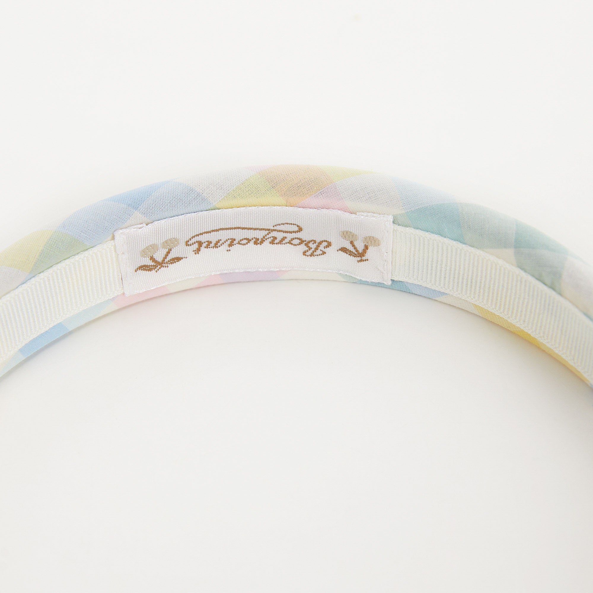 Girls Multicolor Check Headband