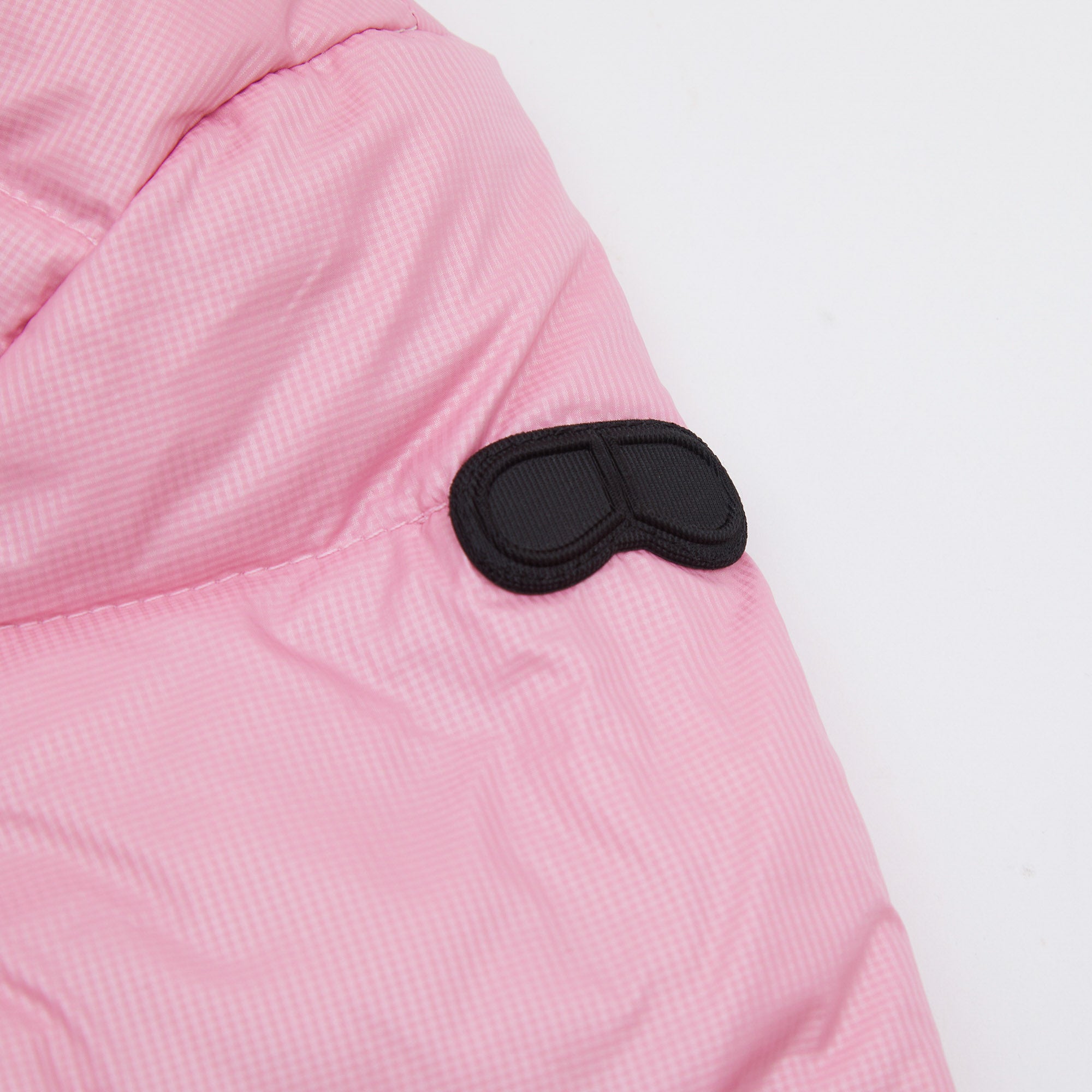 Girls Pink Padded Down Jacket