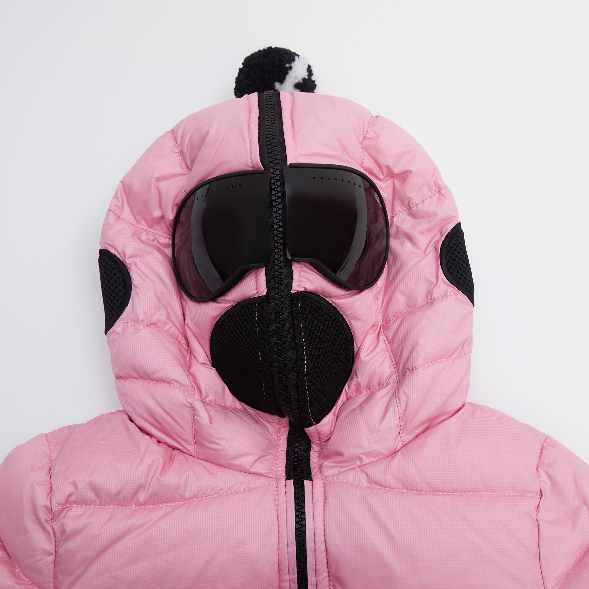 Girls Pink Padded Down Jacket