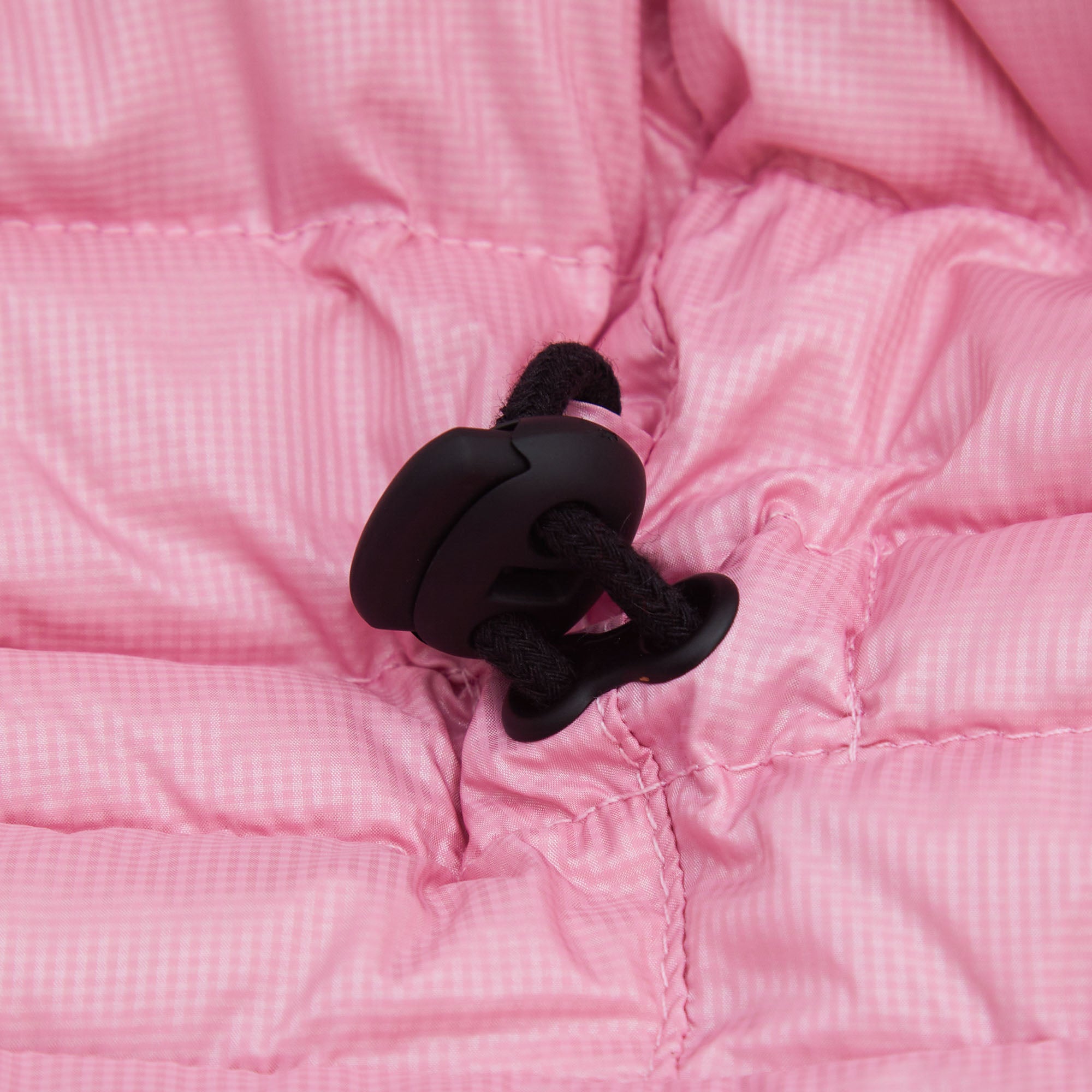 Girls Pink Padded Down Jacket