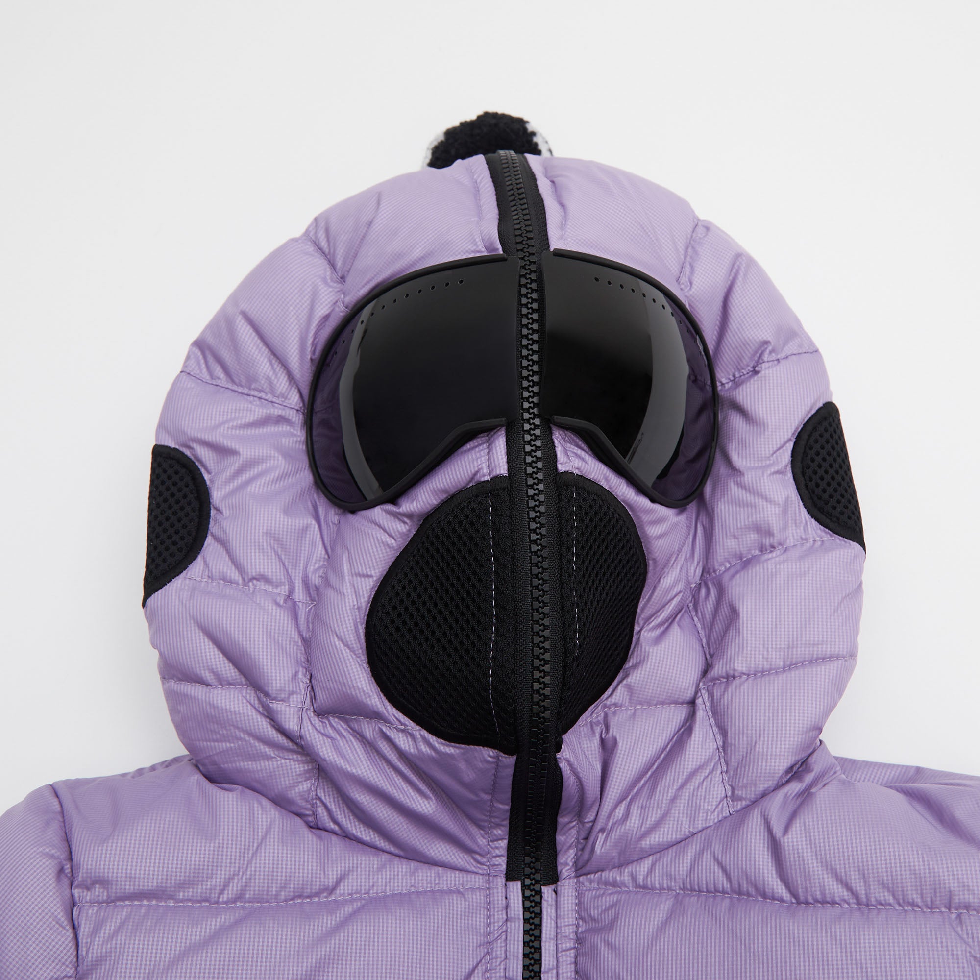 Girls Purple Padded Down Jacket