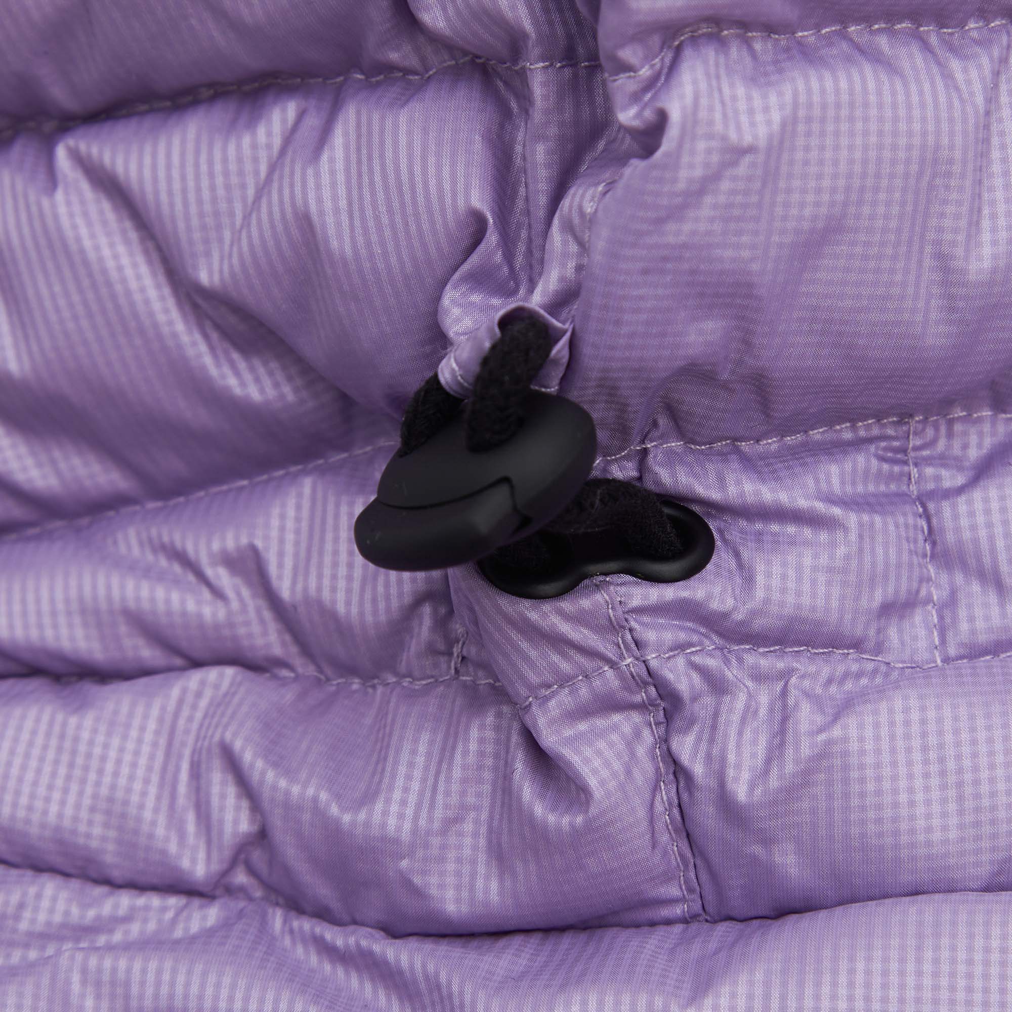Girls Purple Padded Down Jacket