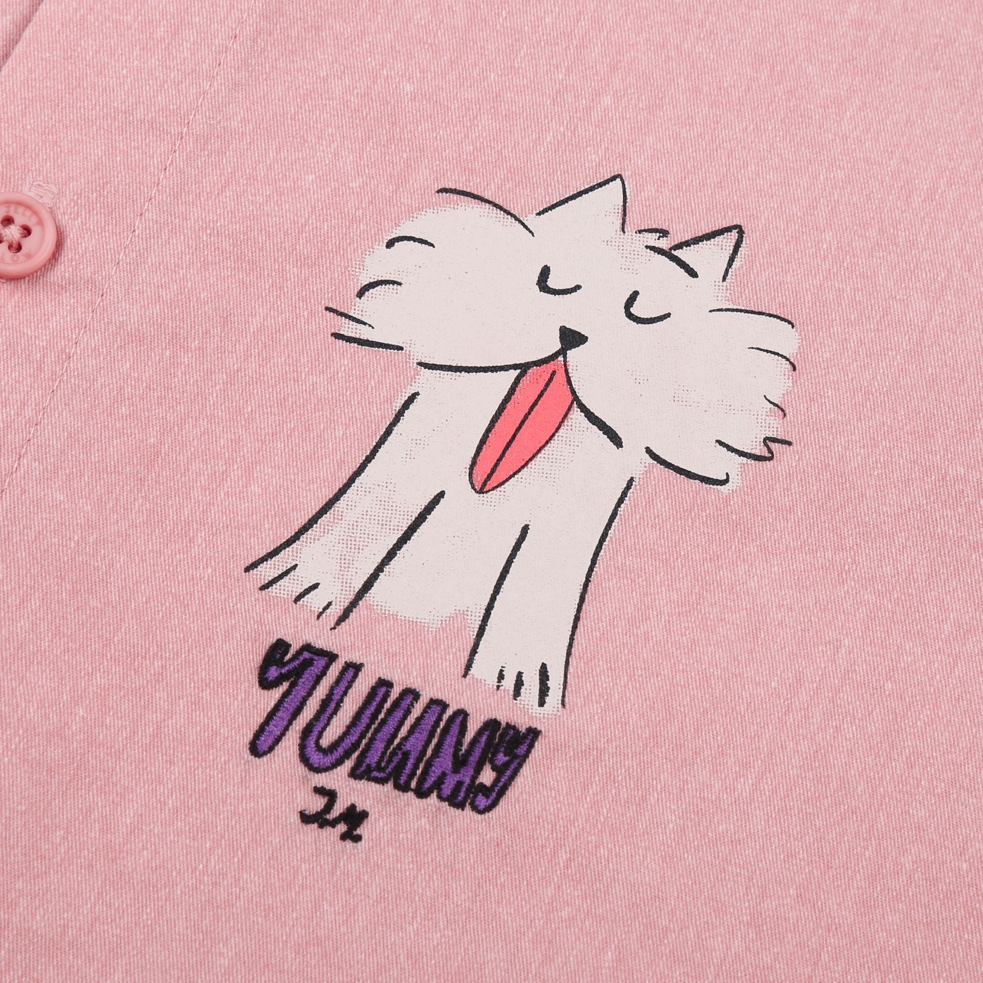 Boys & Girls Pink Cotton Shirt