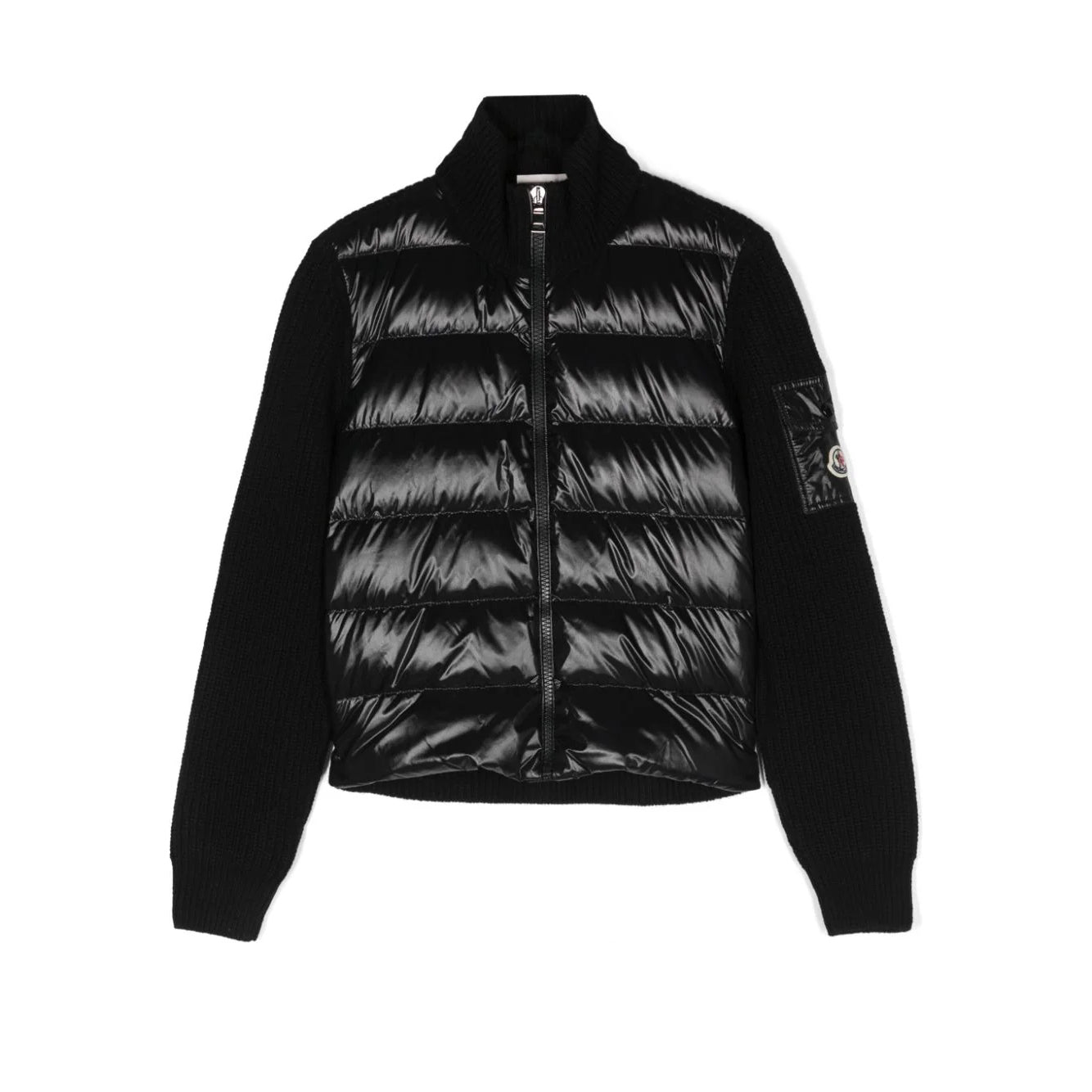 Girls Black Zip-Up Jacket