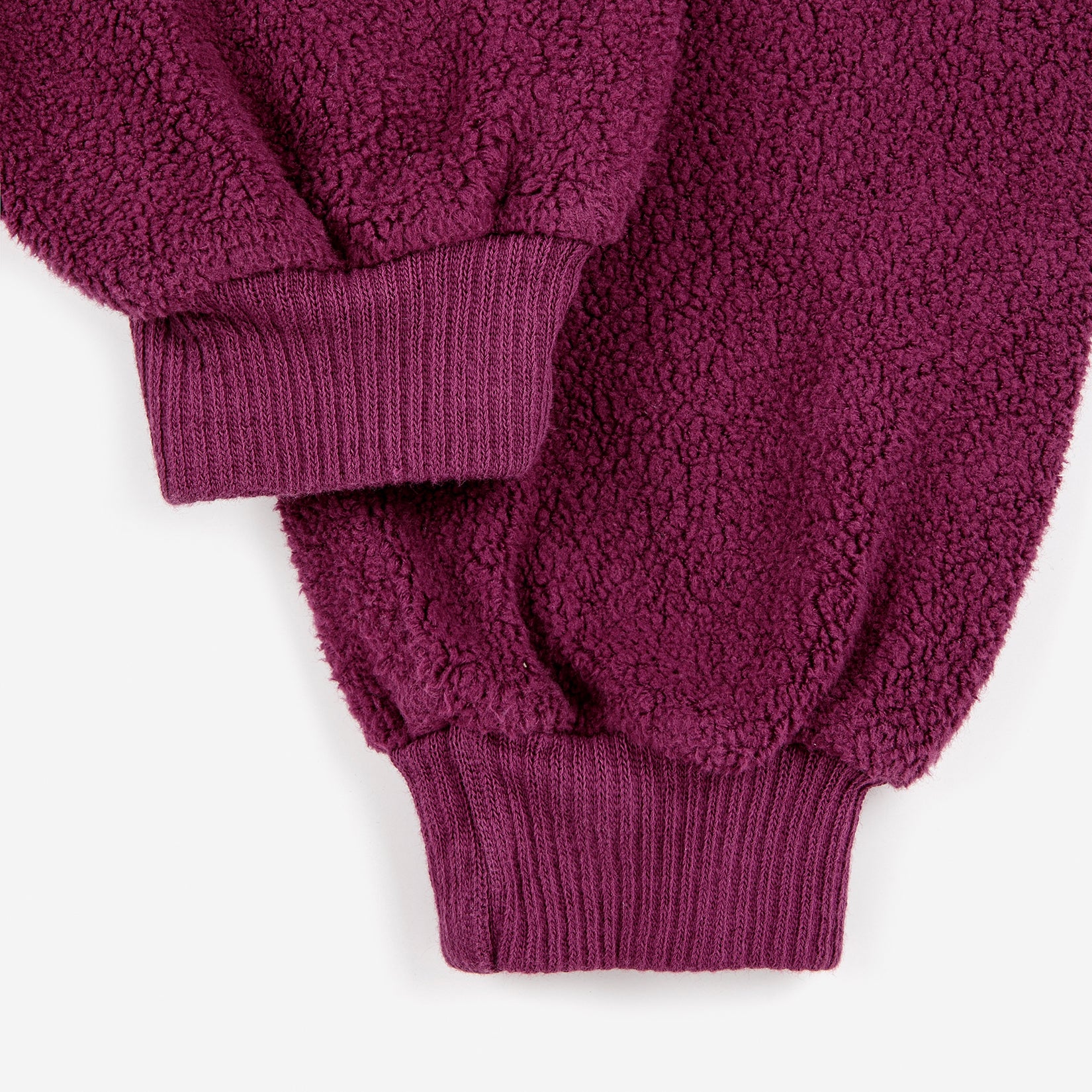 Girls Purple Cotton Sweatshirt