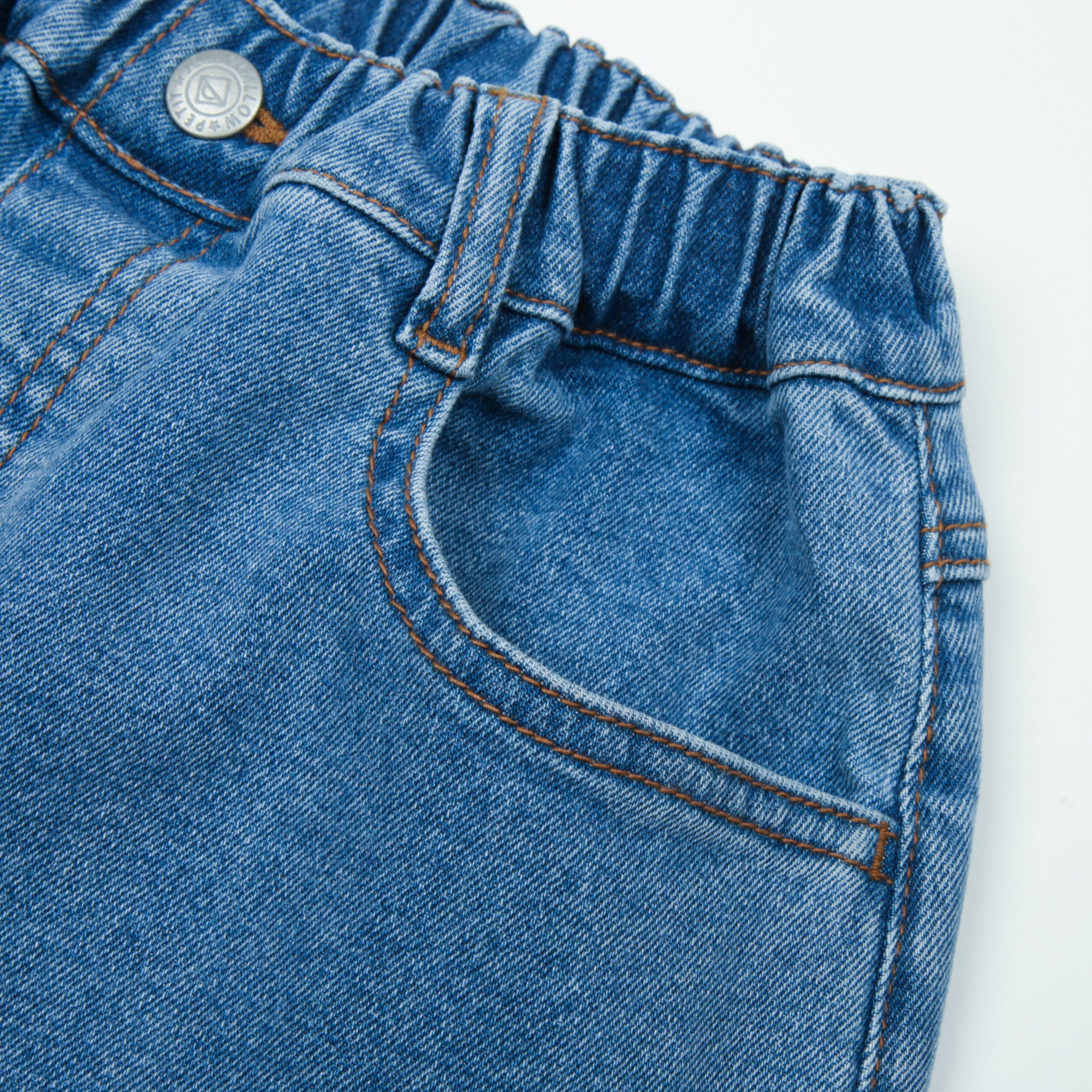 Boys & Girls Blue Denim Trousers