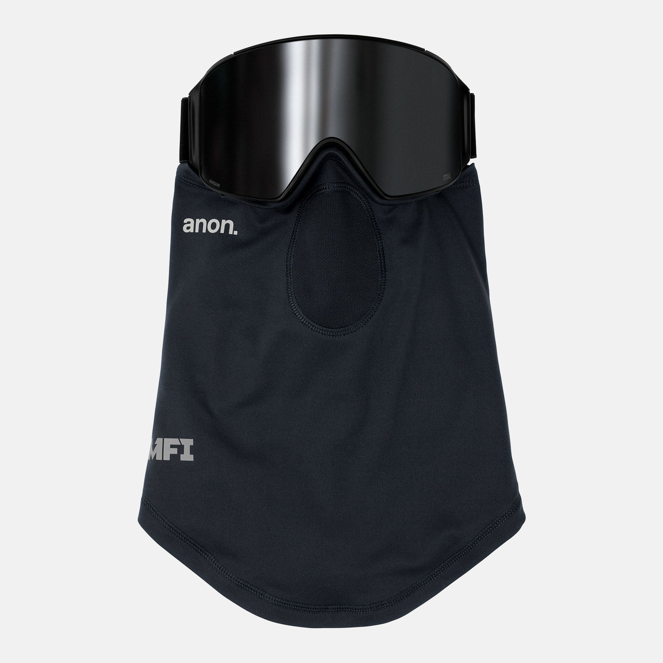 Adult Black Ski Goggle & Face Mask Set(Anon MFI)