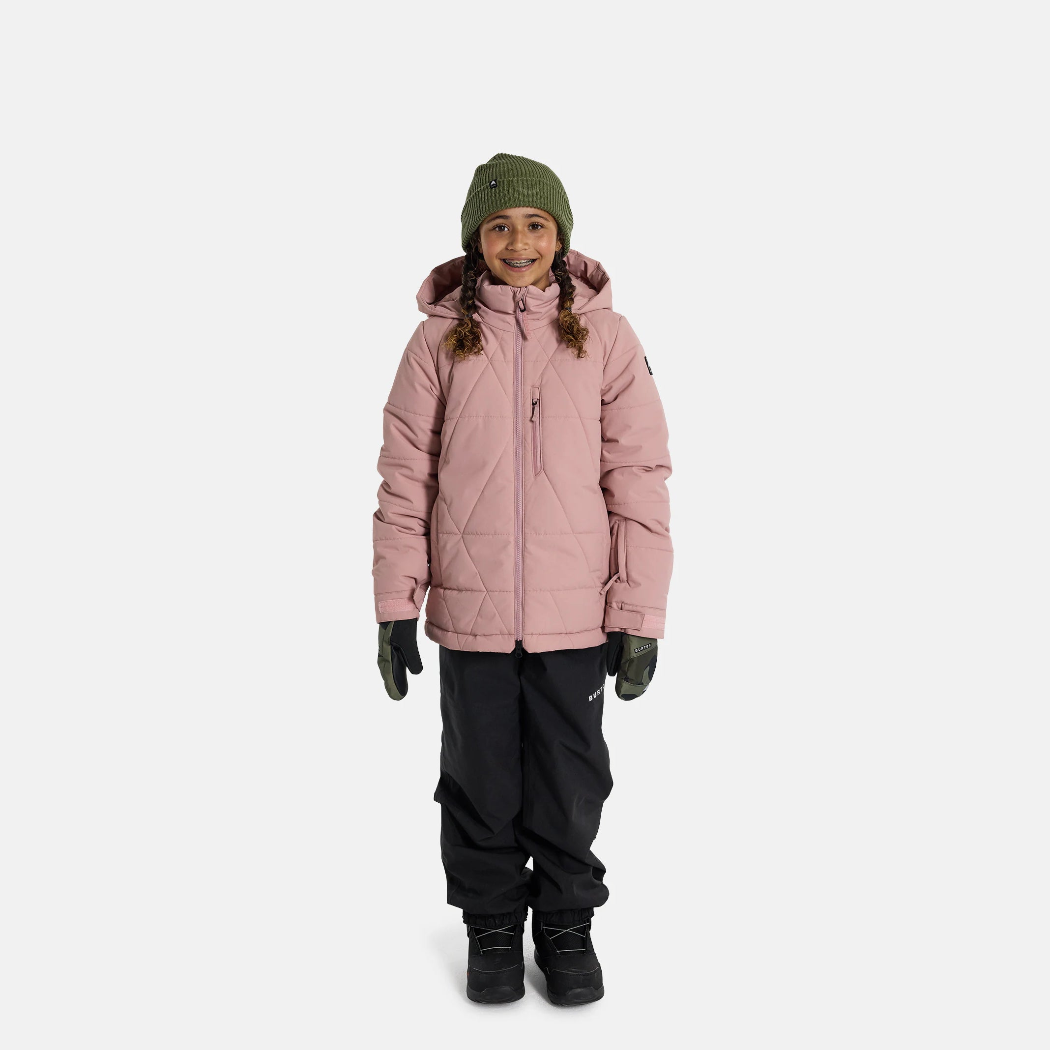 Girls Pink Snow Jacket