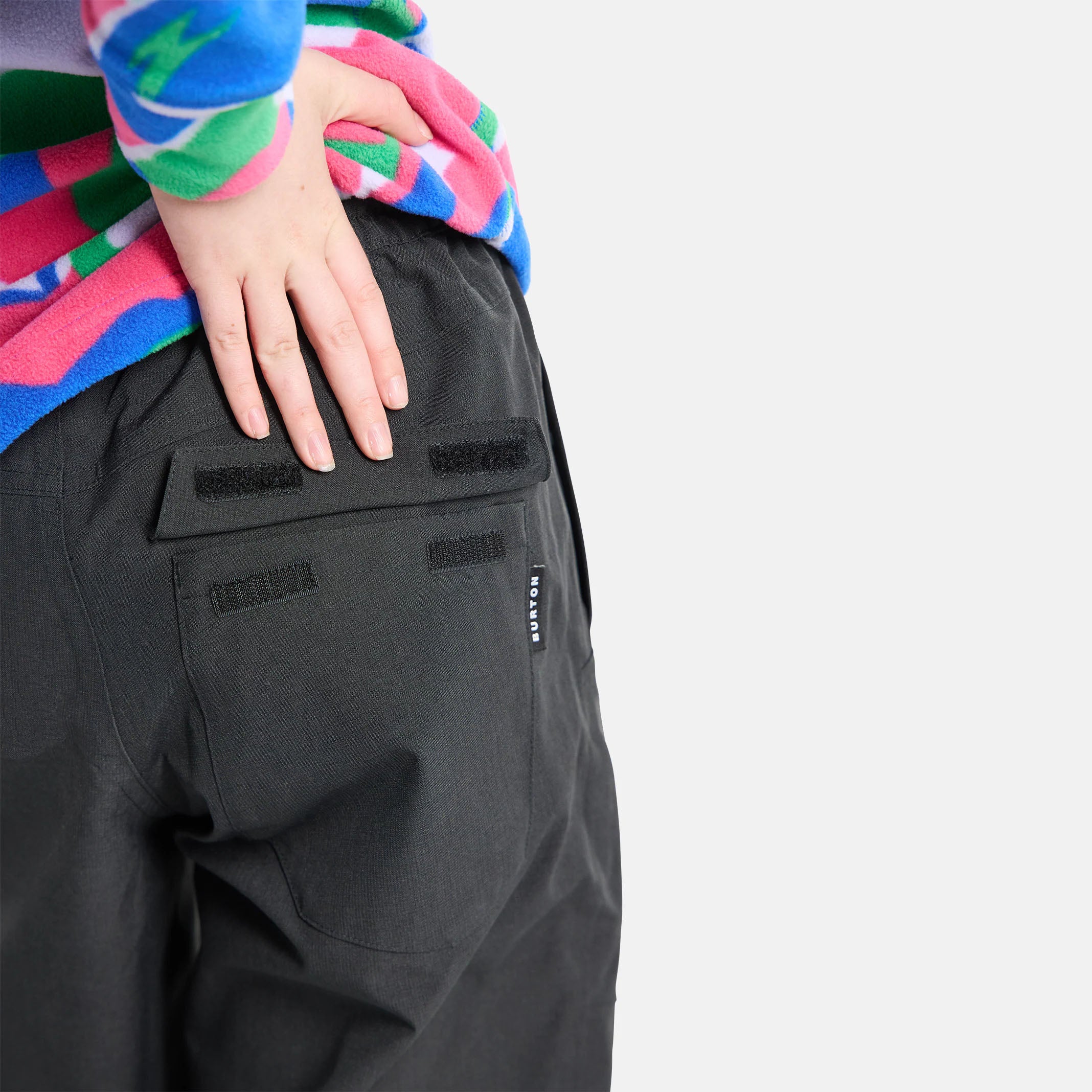 Boys & Girls Black 2L Ski Trousers