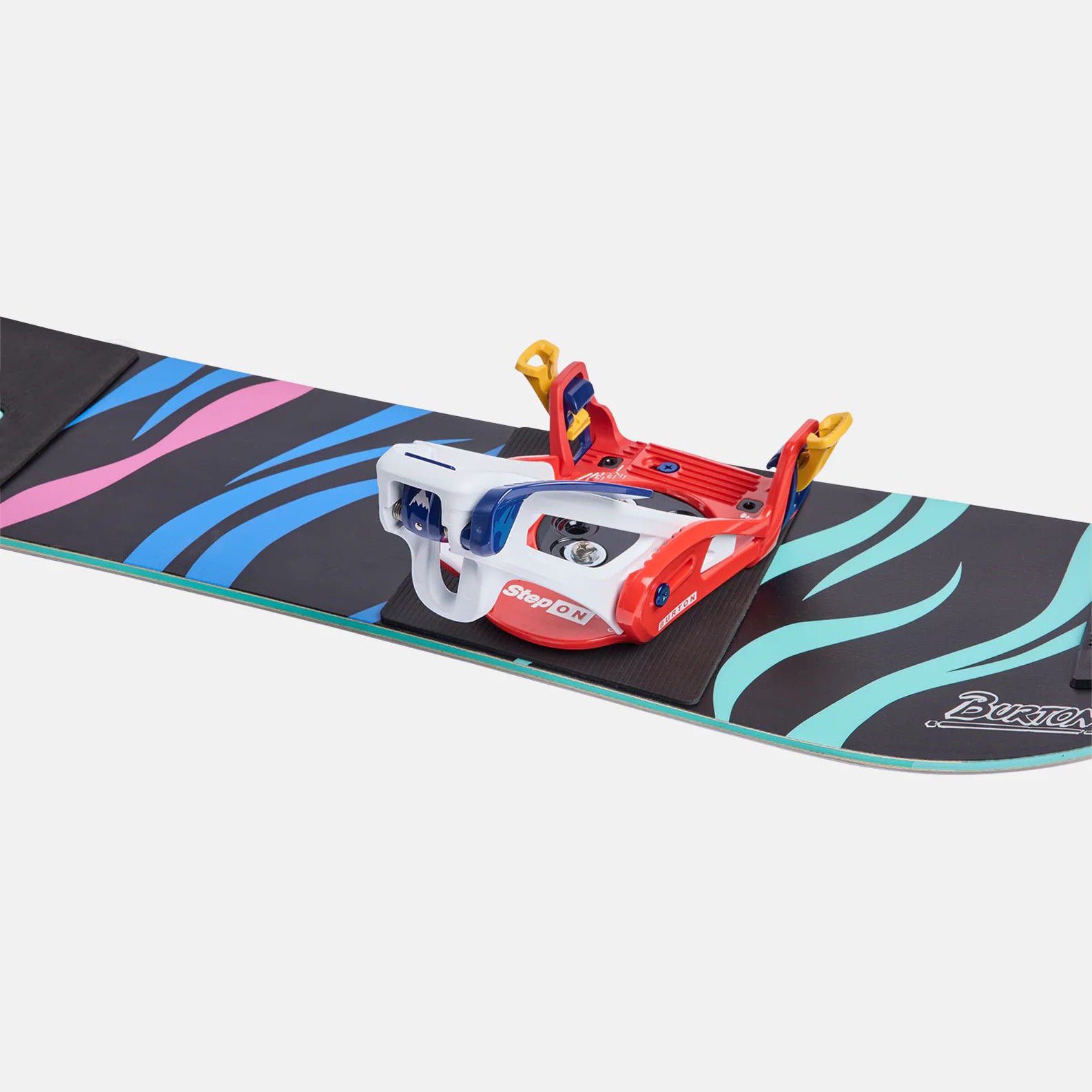 Boys & Girls Multicolor "STEP ON" Snowboard Bindings