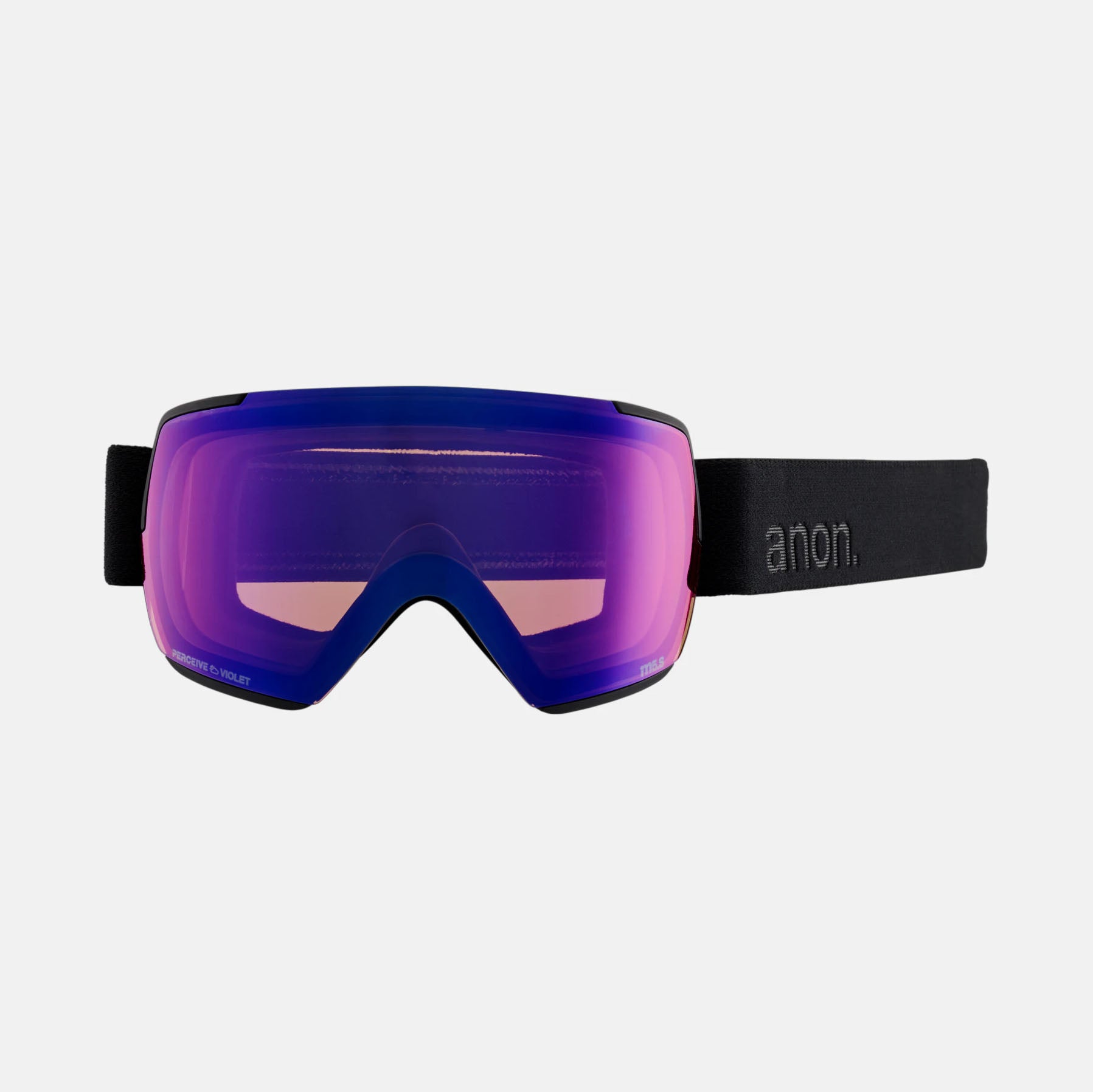 Boys & Girls Black Ski Sunglasses & Warmer Hat Set(ANON M5S)
