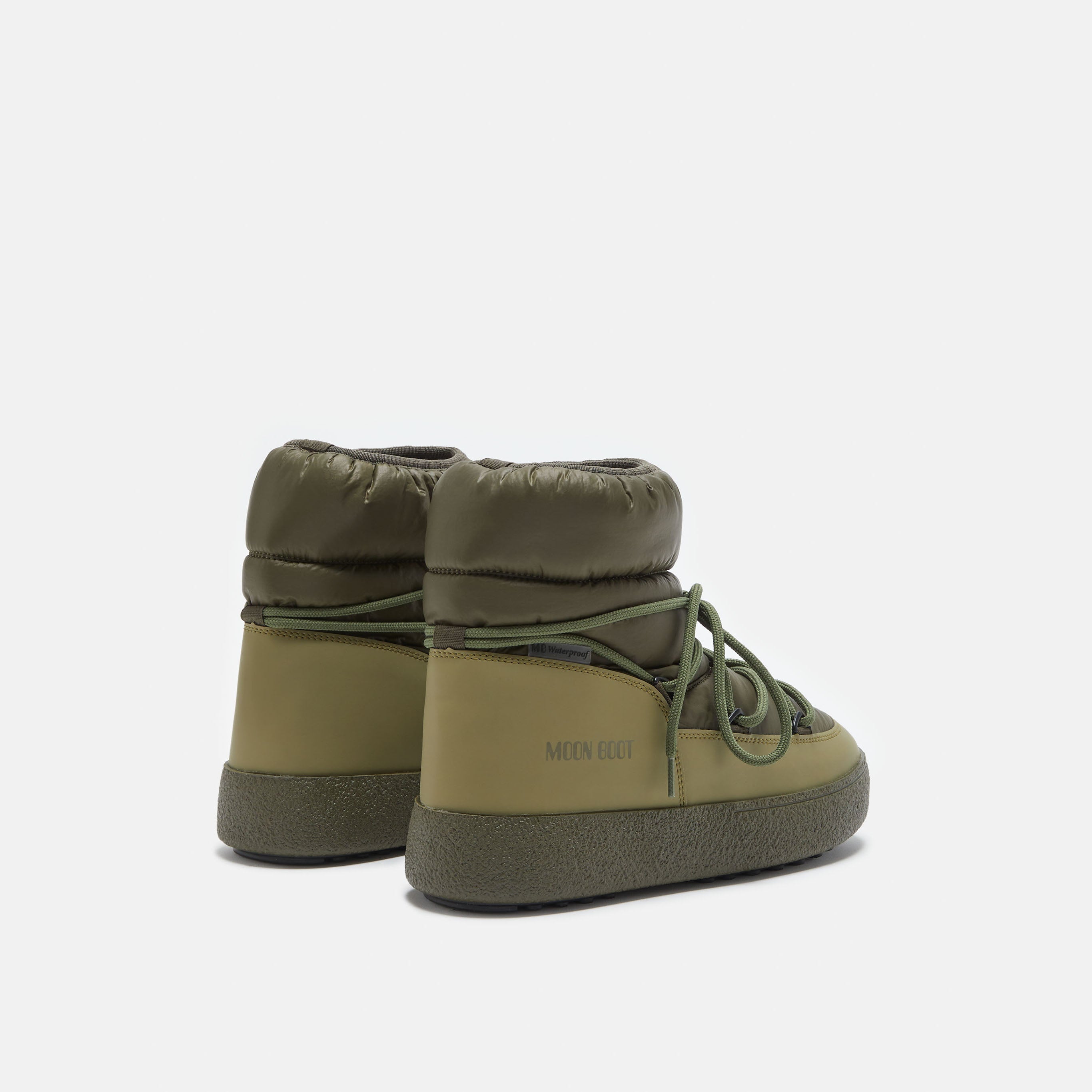 Girls Green "LTRACK LOW" Boots