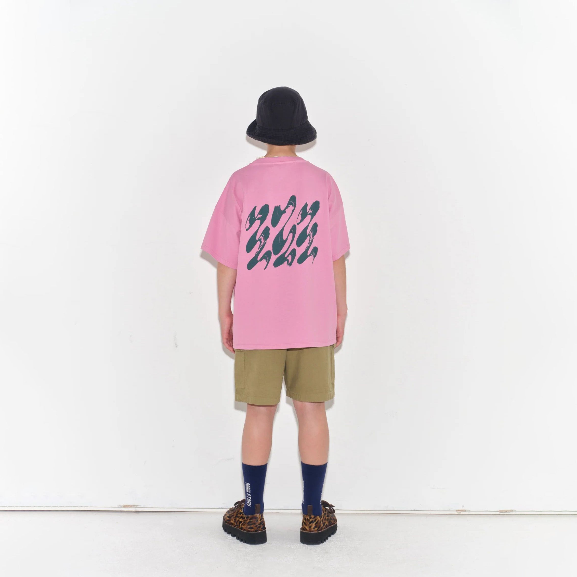 Boys & Girls Pink Logo Cotton T-Shirt