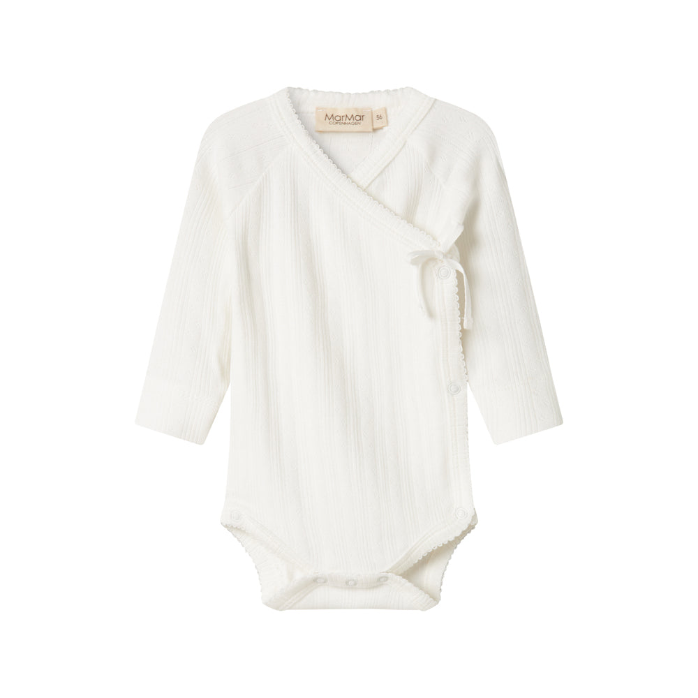 Baby Boys & Girls White Babysuit