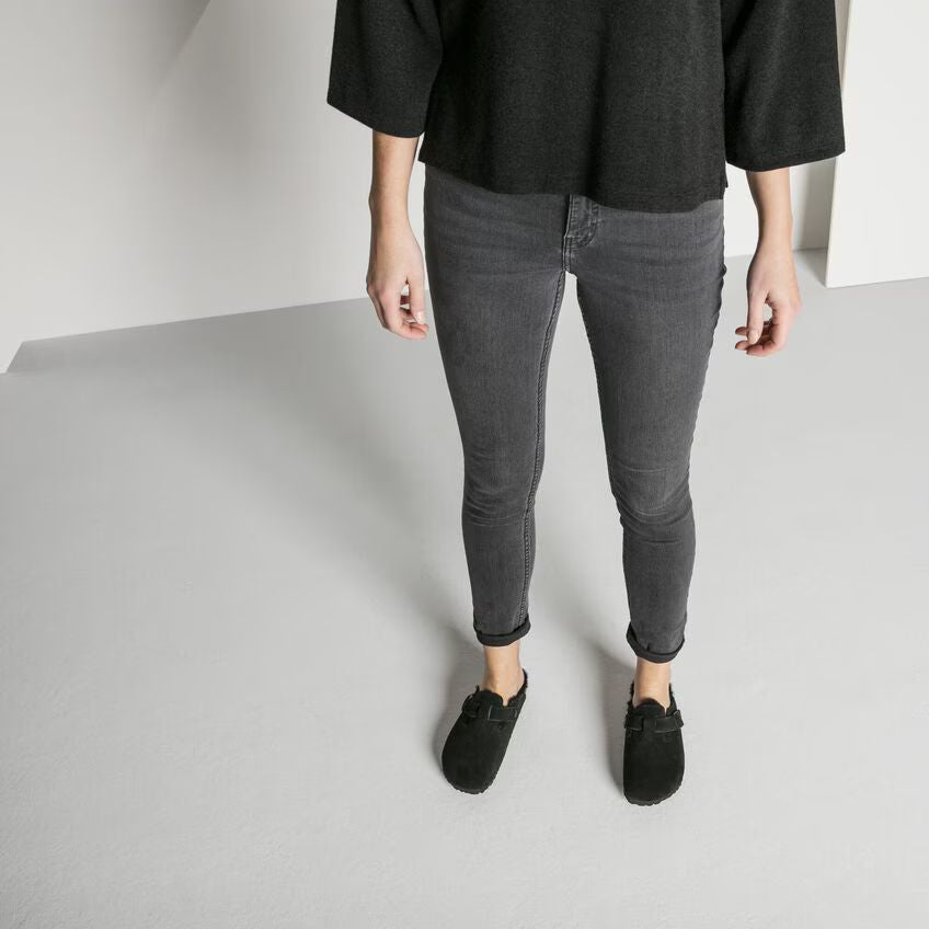 Adult Black Slippers