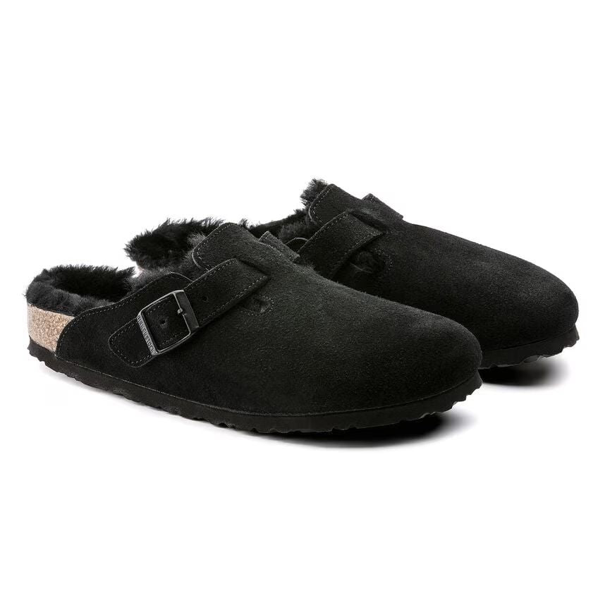 Adult Black Slippers