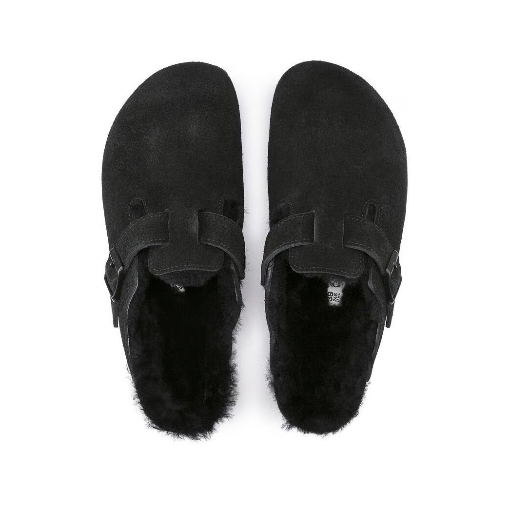 Adult Black Slippers
