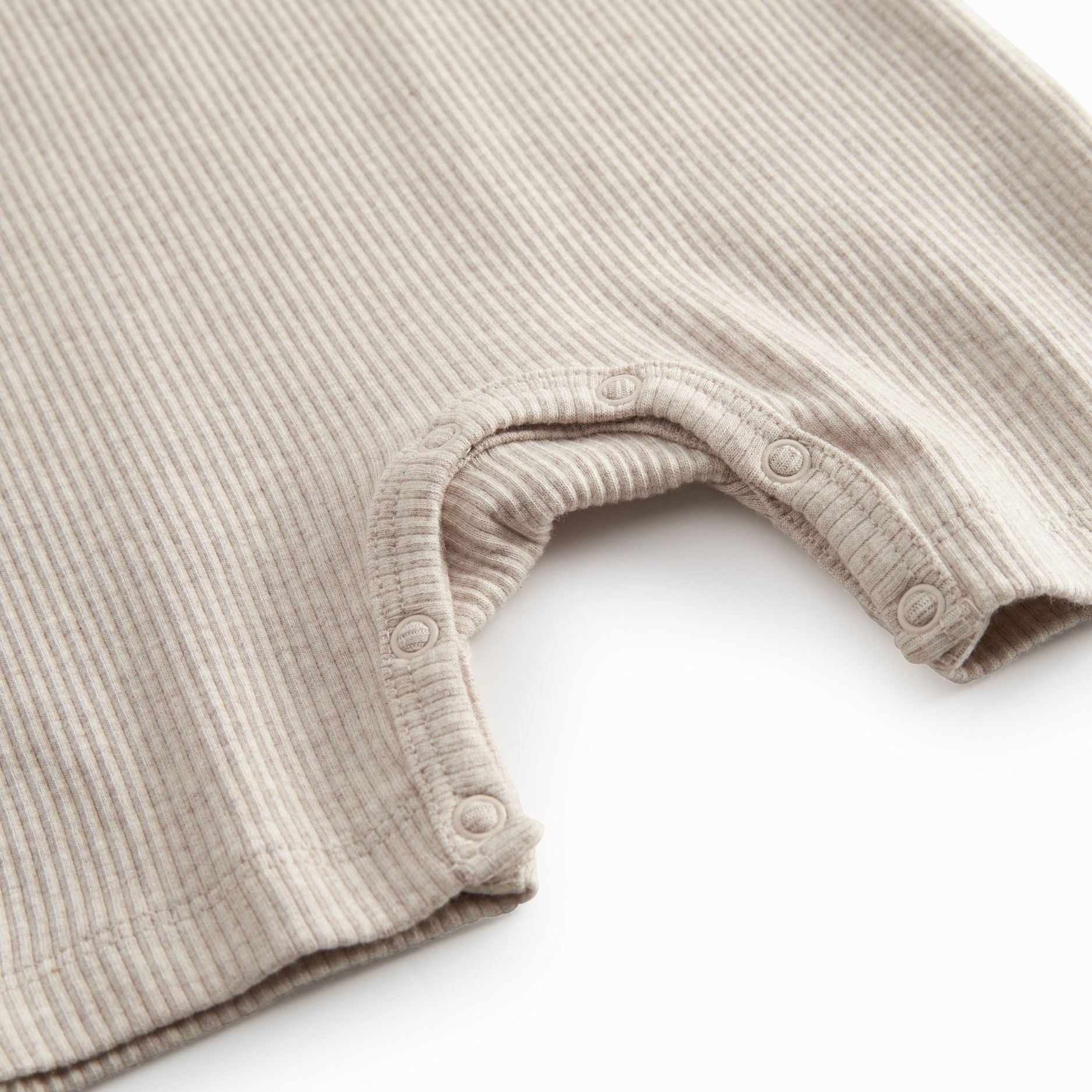 Baby Boys & Girls Beige Babysuit