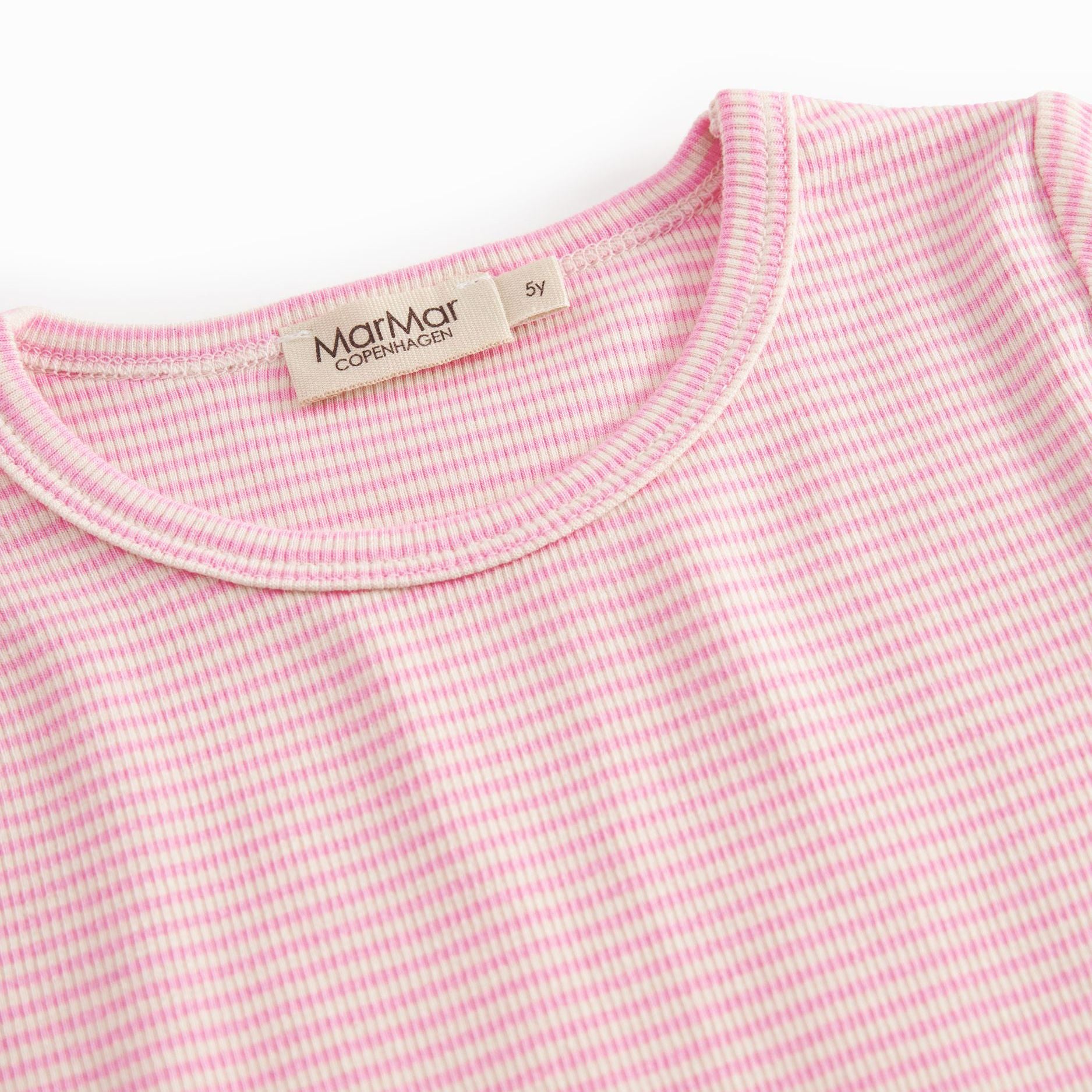 Girls Pink Stripes T-Shirt