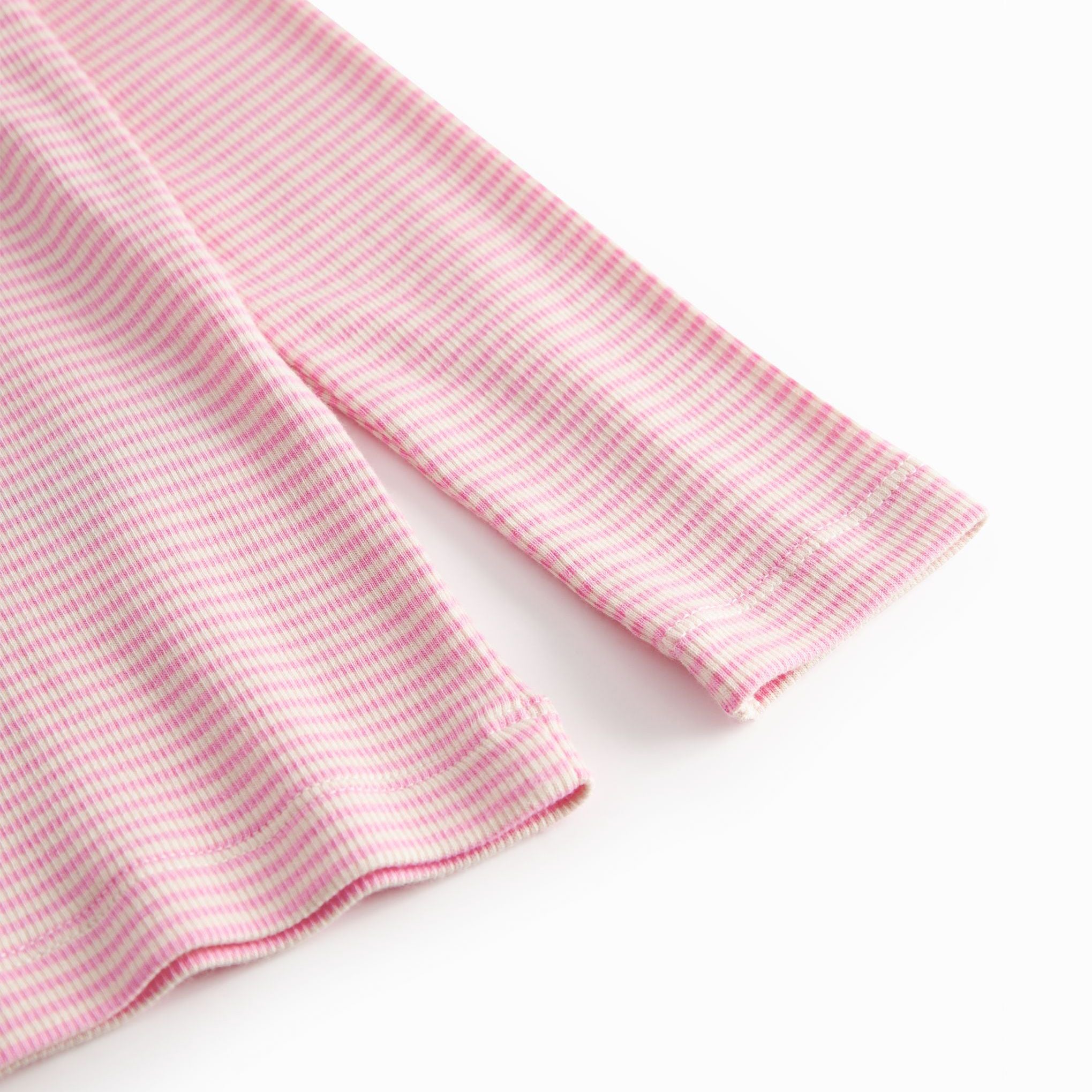 Girls Pink Stripes T-Shirt