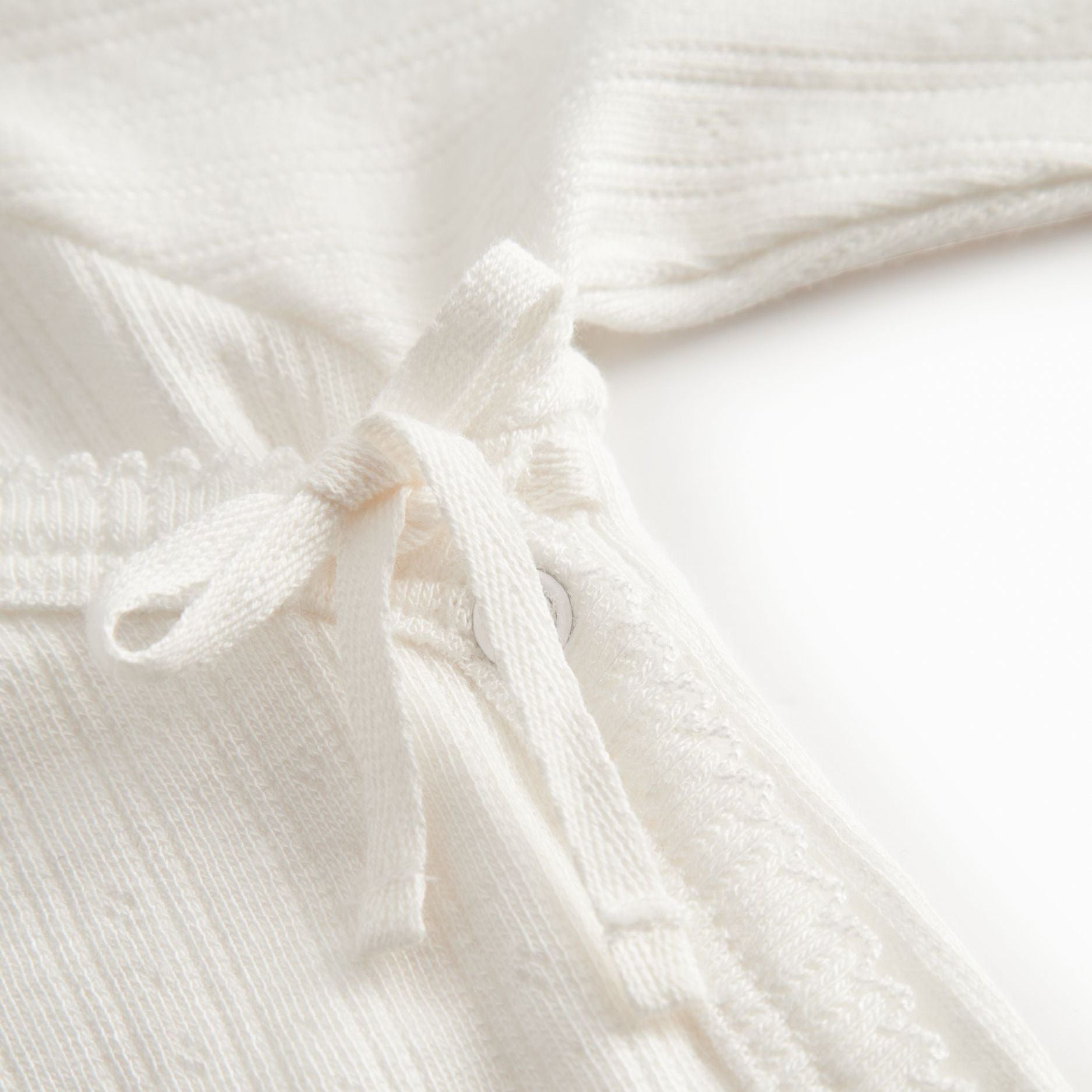 Baby Boys & Girls White Cotton Set