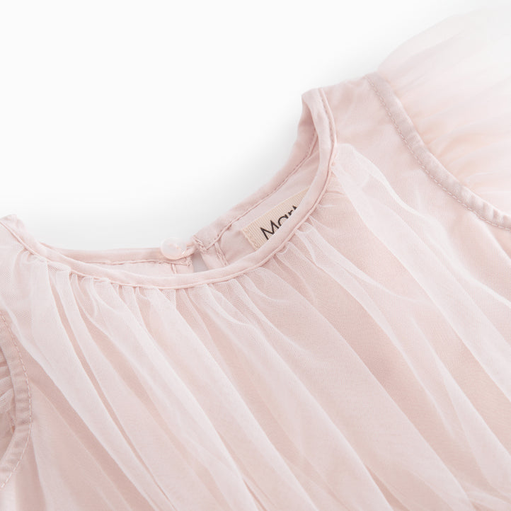 Baby Girls Light Pink Unicorn Sequin Tulle Dress
