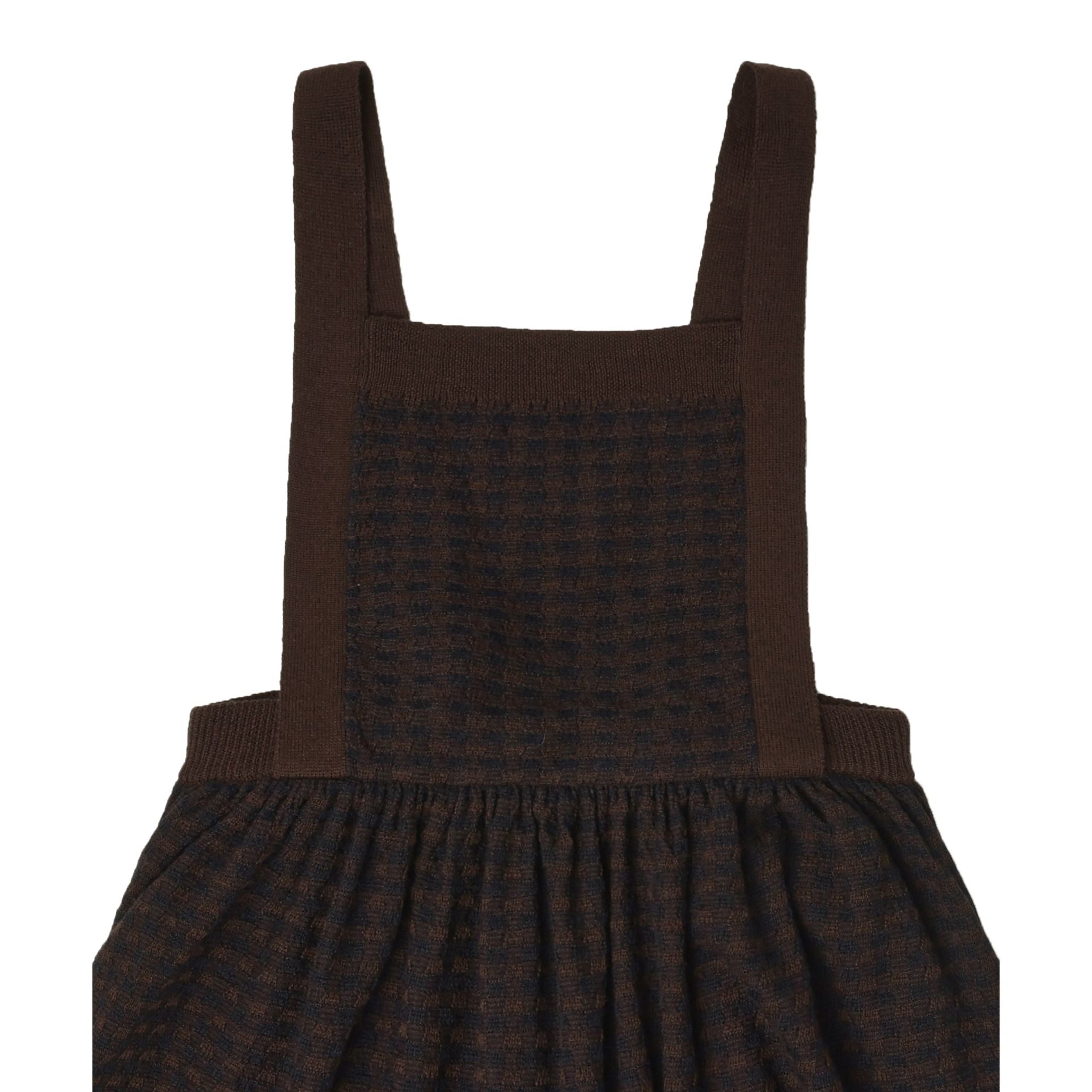Girls Mocca Wool Dress