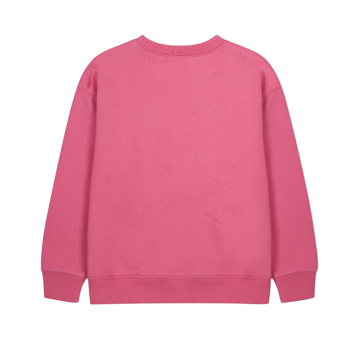 Boys & Girls Pink Printed Cotton Sweatshirt