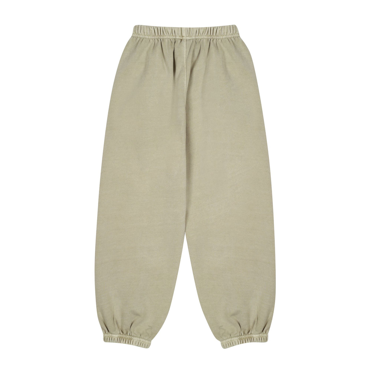 Boys & Girls Light Khaki Printed Cotton Trousers