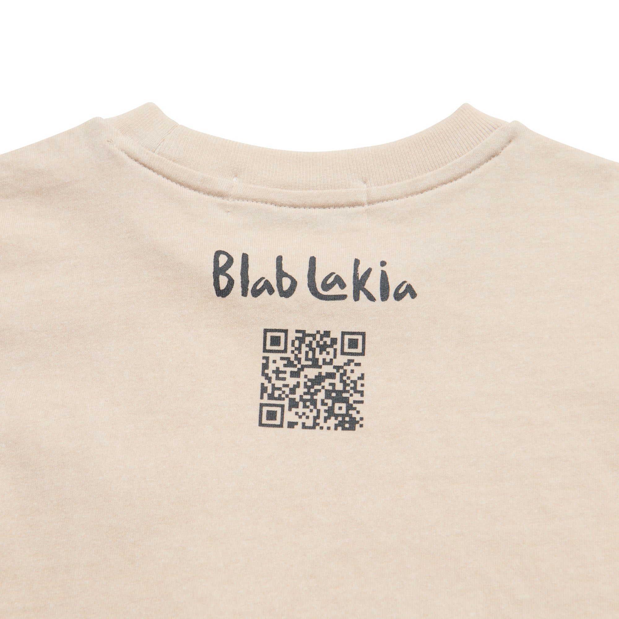 Boys & Girls Beige Cotton T-Shirt
