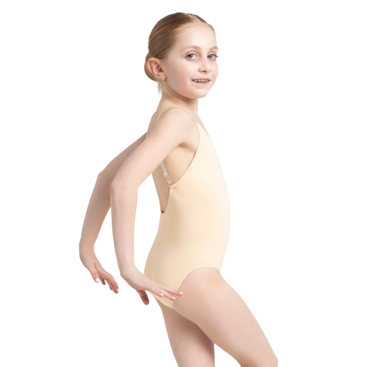 Girls Nude Ballet Onesies(3532C/NUD)