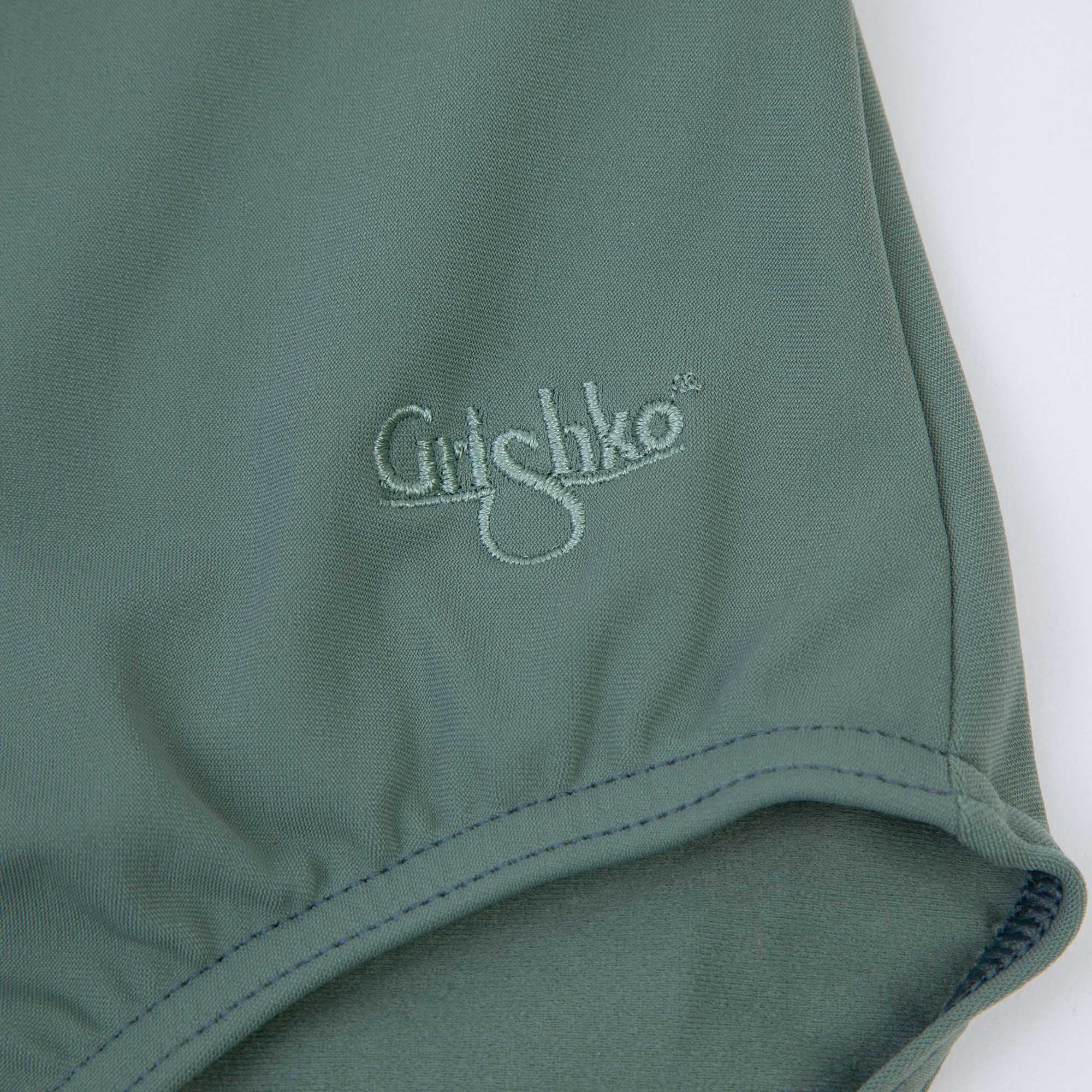 Girls Olive Ballet Onesies